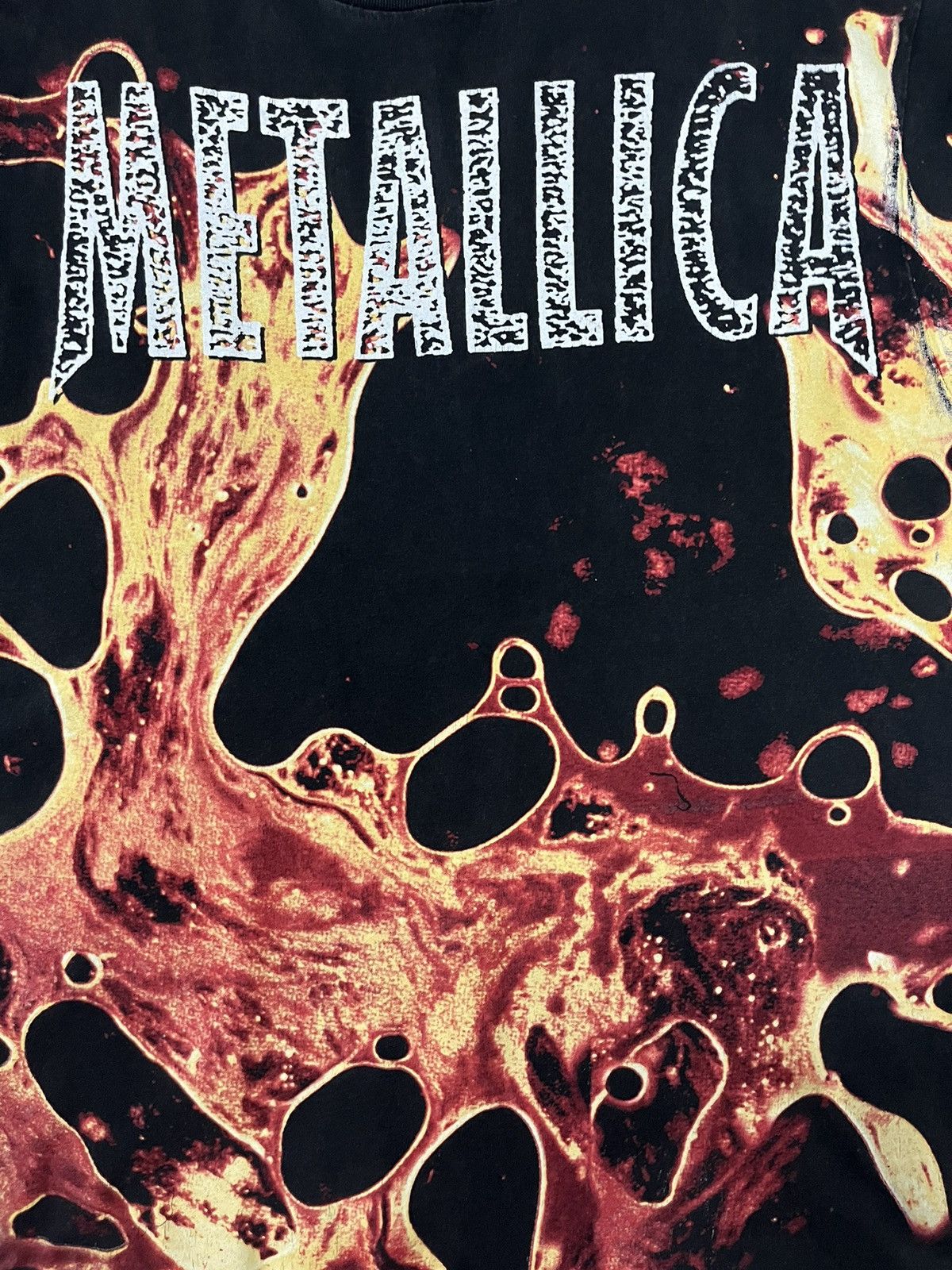 Band Tees Vintage Metallica AOP 90s t shirt Size US XL / EU 56 / 4 - 3 Thumbnail