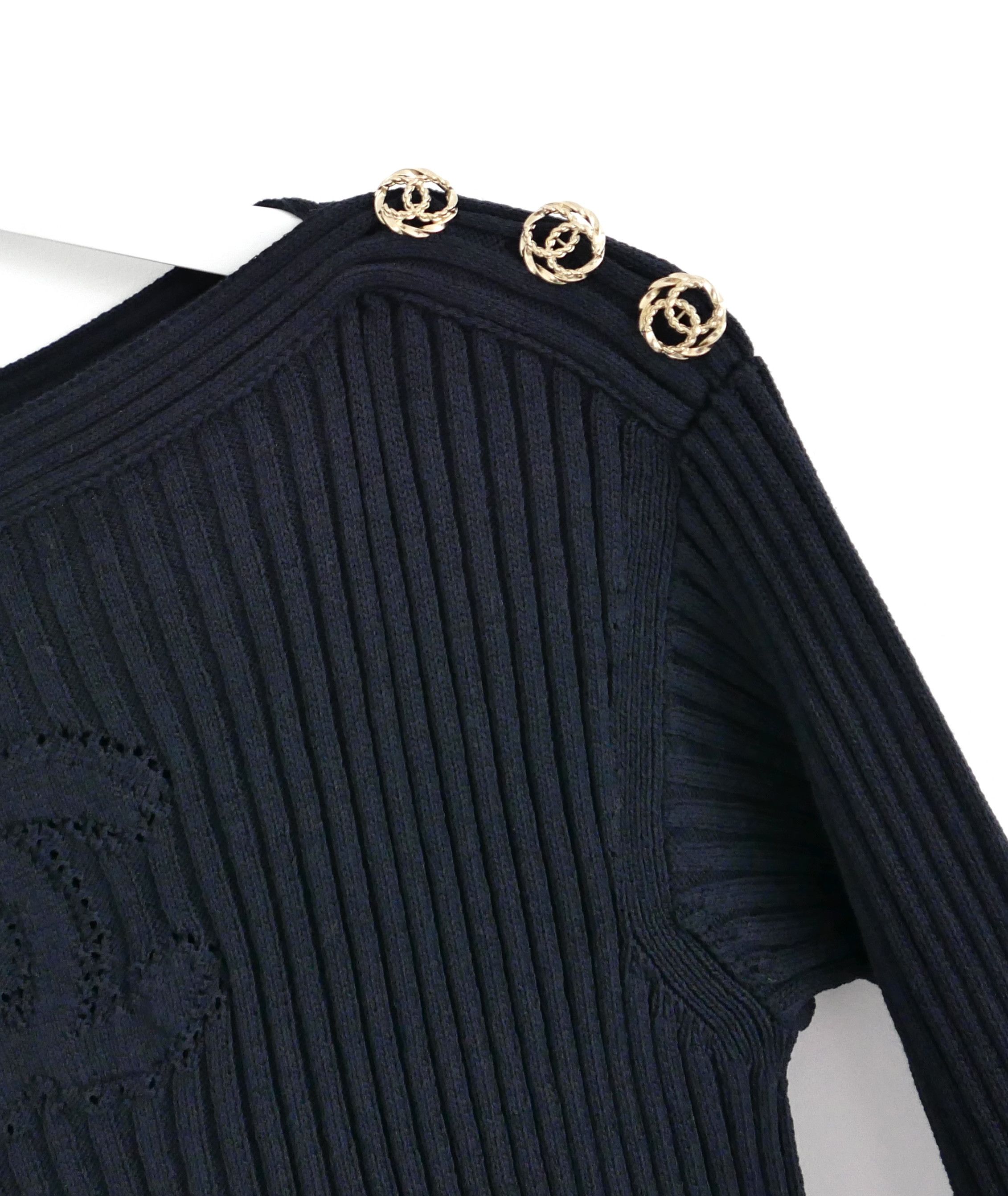 Chanel Chanel Resort 2020 20P CC Logo Sweater Dress Size S / US 4 / IT 40 - 4 Thumbnail