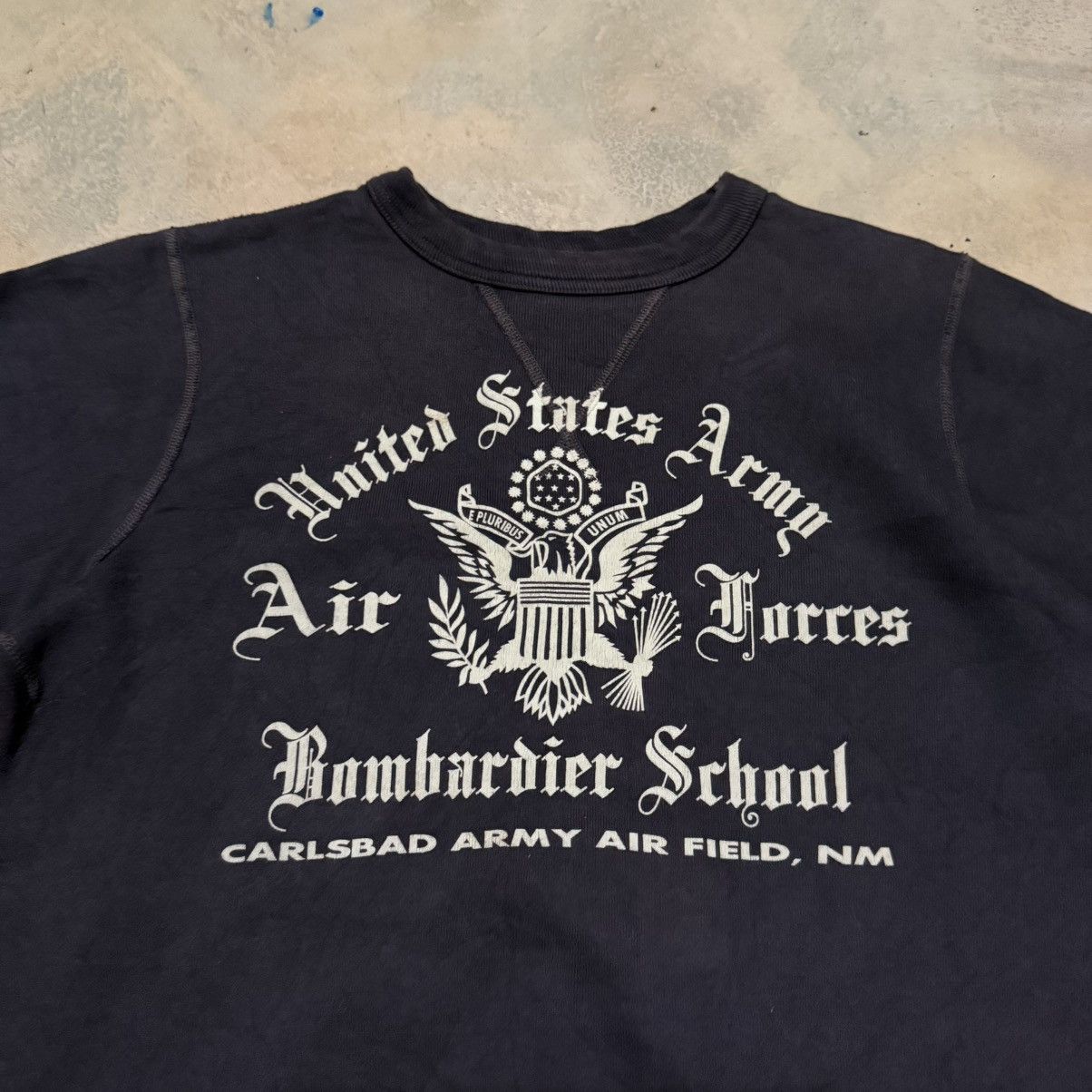 Buzz Rickson's Vintage Buzz Ricksons US Army Air Force Big Logo Sweatshirt Size US S / EU 44-46 / 1 - 2 Thumbnail