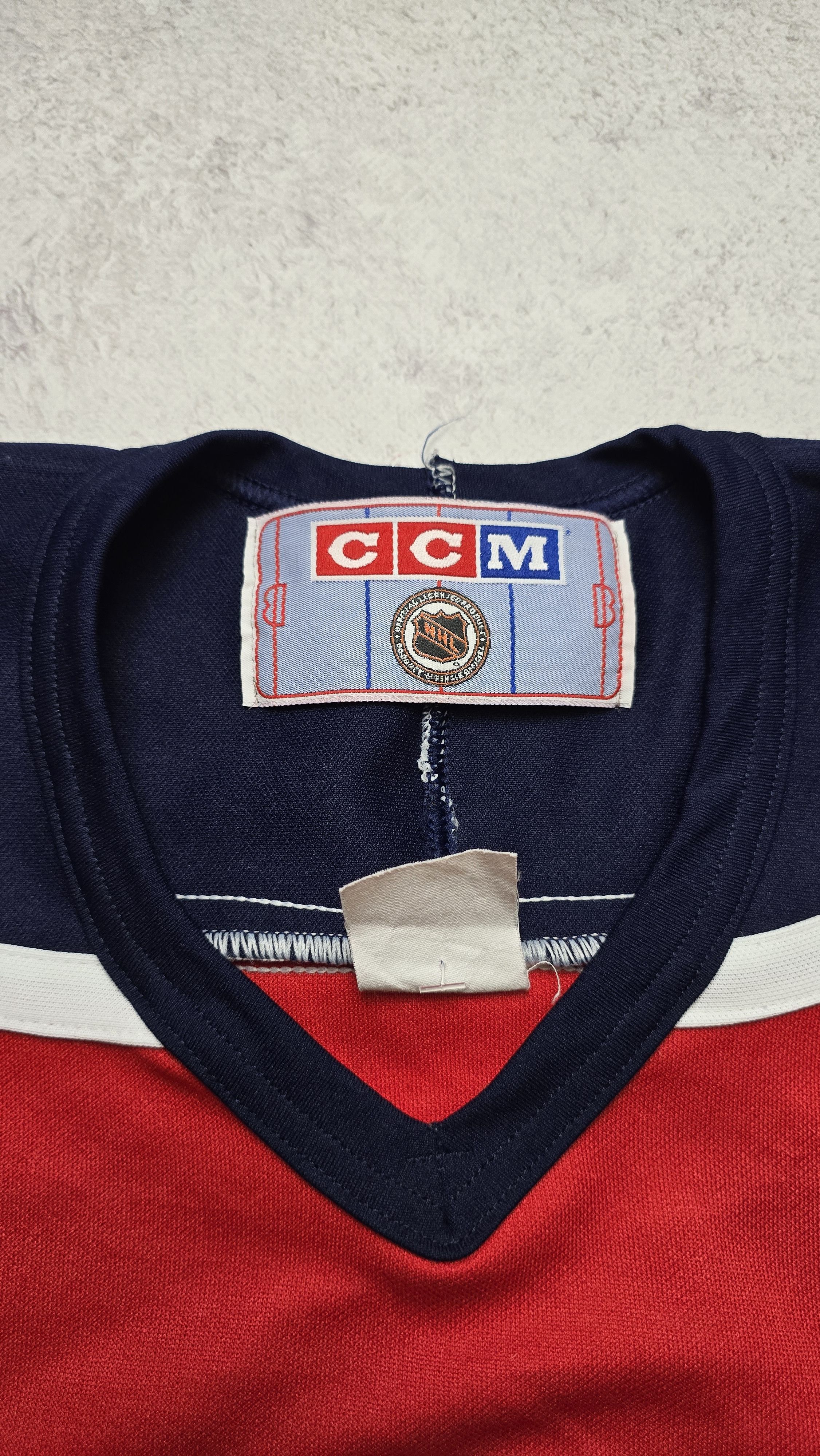 Ccm Vintage 90s CCM Florida Panthers NHL Hockey Jersey Size US XL / EU 56 / 4 - 13 Thumbnail