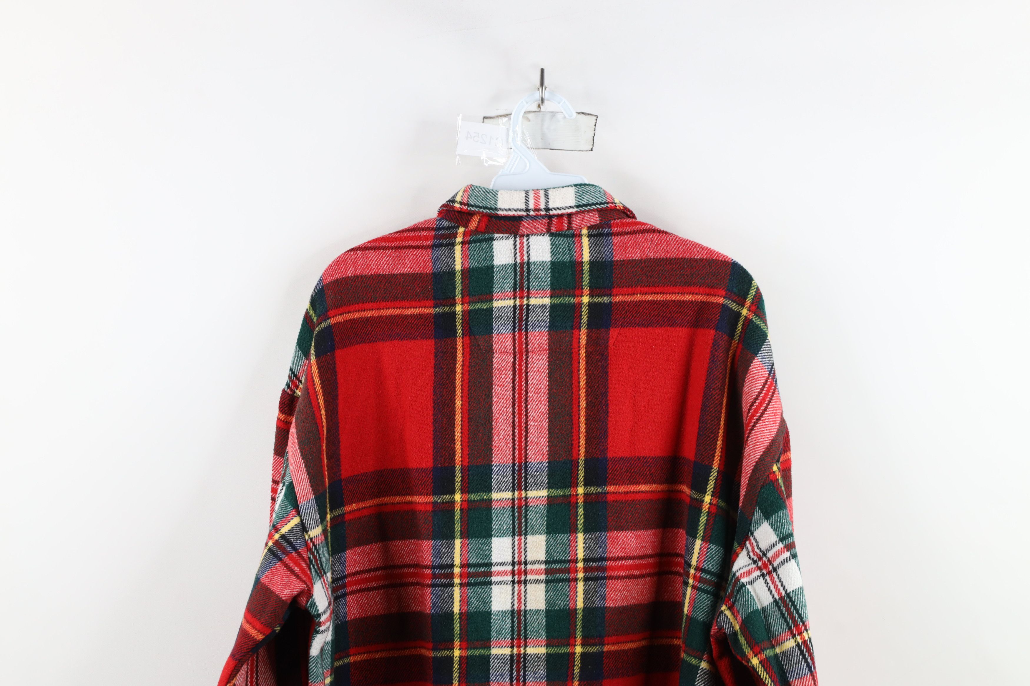 Vintage Vintage 90s Streetwear Heavyweight Collared Button Shirt Size US XL / EU 56 / 4 - 10 Thumbnail