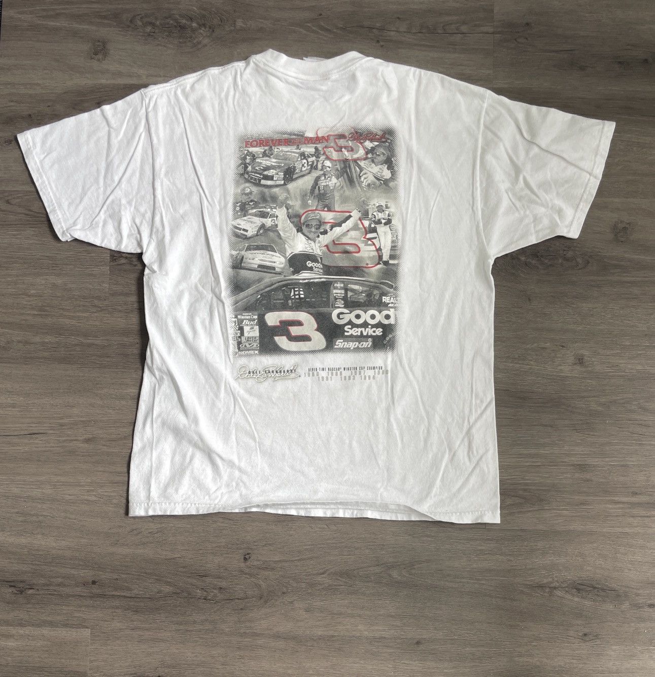 NASCAR × Vintage × Winners Circle Vintage Dale Earnhardt “Forever Man 3” Graphic Shirt (Sz.XL) Size US XL / EU 56 / 4 - 1 Thumbnail