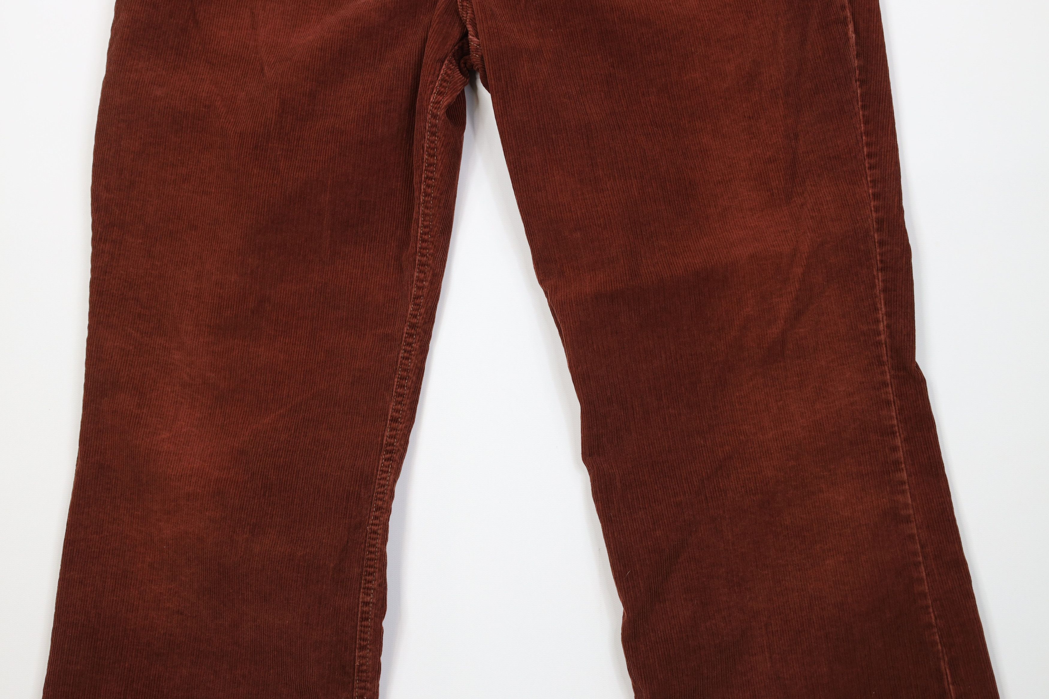 American Eagle Outfitters Vintage 90s Y2K American Eagle Corduroy Chino Pants Red Size US 34 / EU 50 - 3 Thumbnail