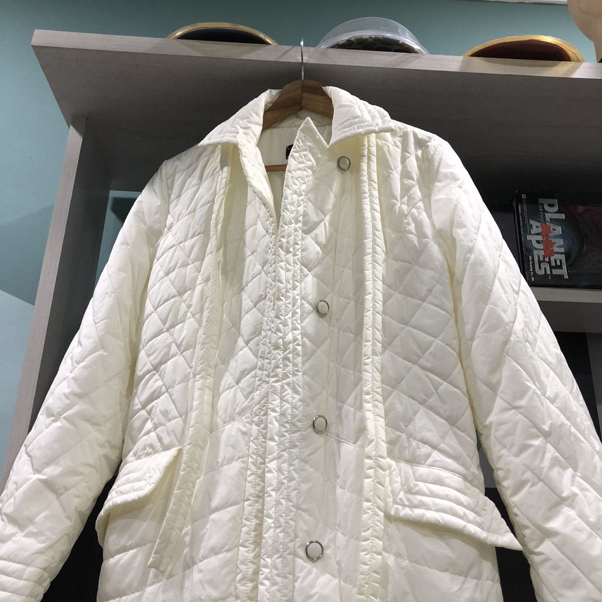 Japanese Brand CONDOH Neoclassico Italy Quilted Trench Coat Jacket Size M / US 6-8 / IT 42-44 - 5 Thumbnail