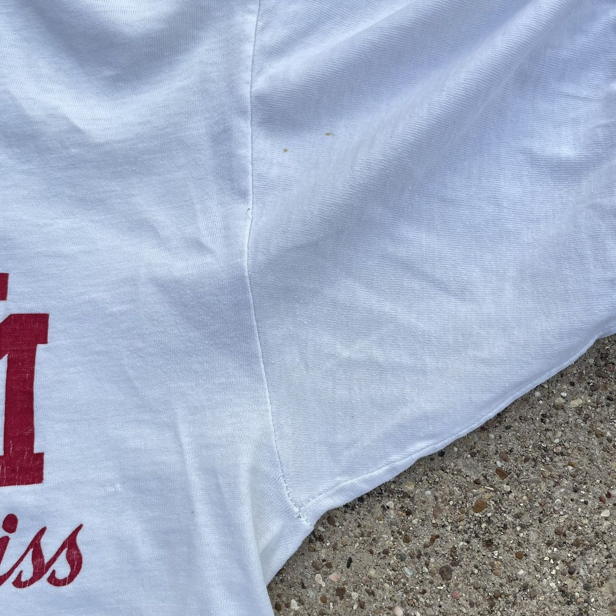 Champion Vintage 60s Champion Running Man Ole Miss Rebels Ringer Tee Size US M / EU 48-50 / 2 - 4 Thumbnail