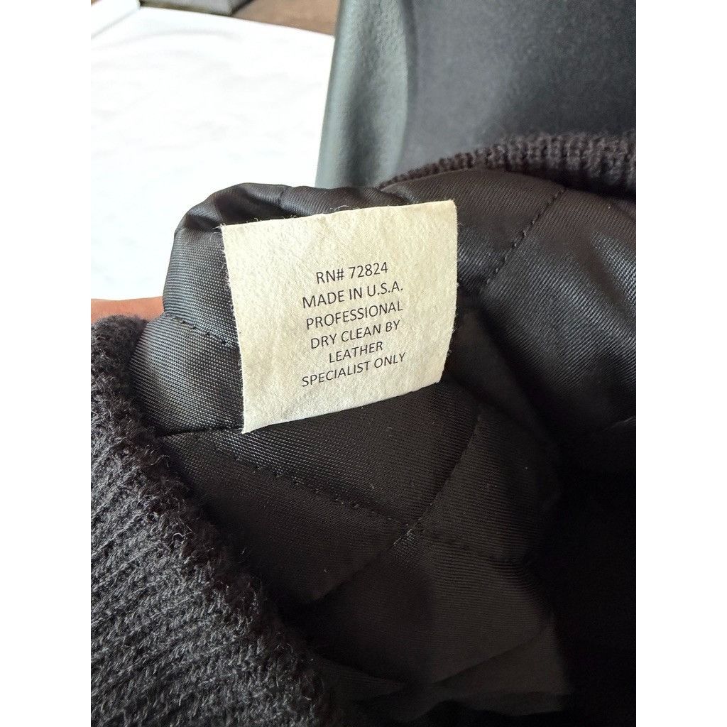 Reigning Champ Reigning Champ x Golden Bear Albany Black Varsity Jacket Size US XL / EU 56 / 4 - 8 Thumbnail
