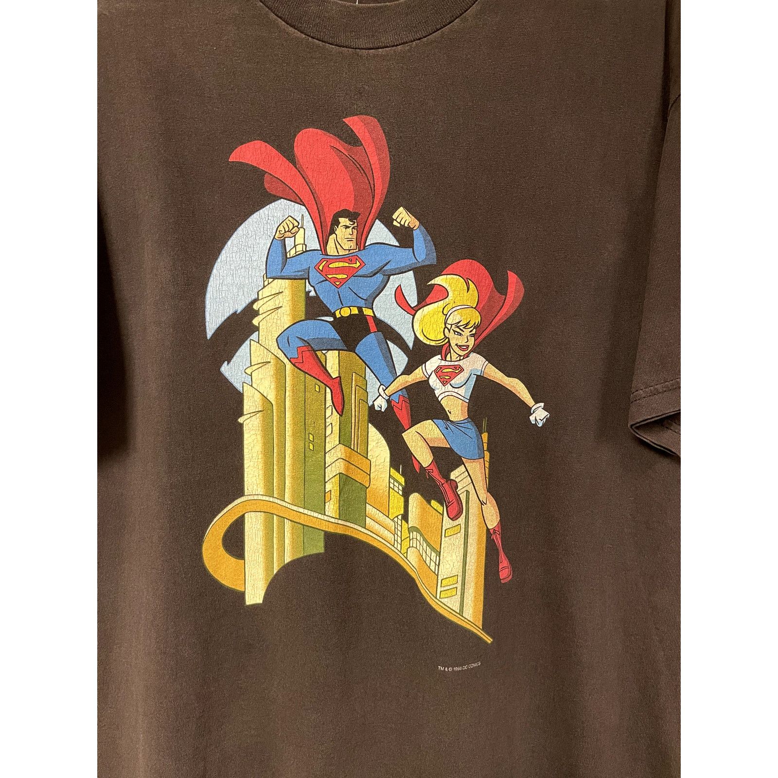 Vintage Vintage Superman & Supergirl Tee Size US L / EU 52-54 / 3 - 3 Thumbnail