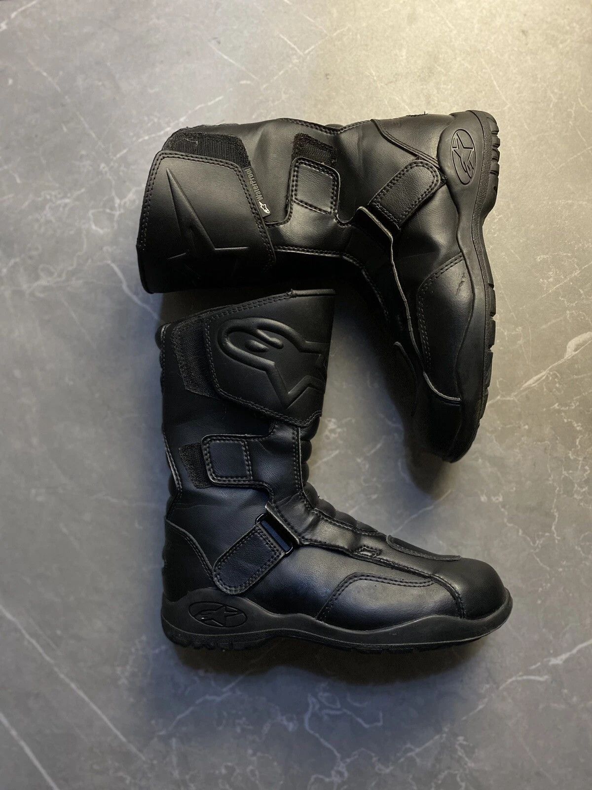 Alpinestars alpinestars boots leather Motorcycle Black Sz 40 Size US 6.5 / EU 39-40 - 2 Thumbnail