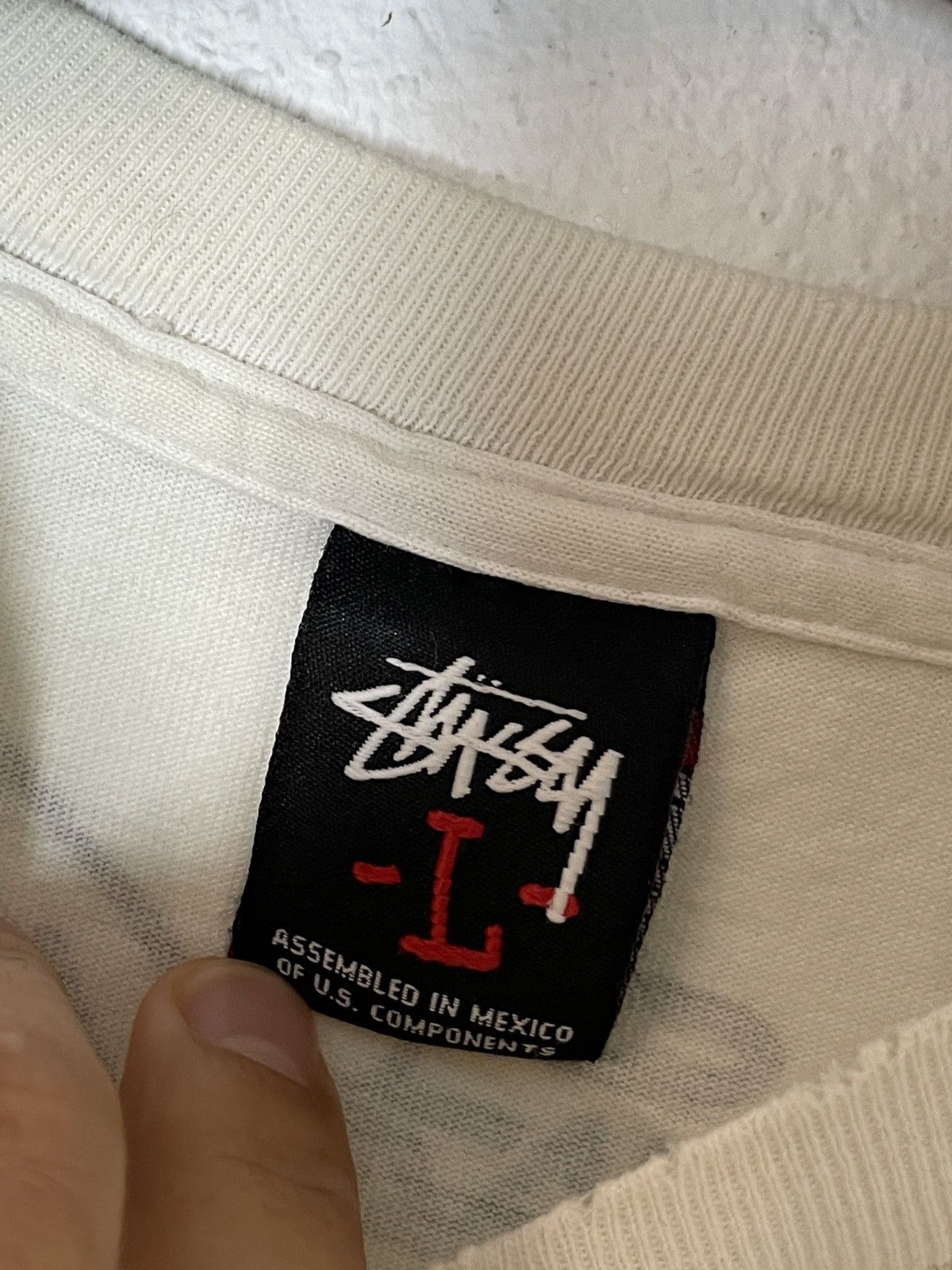 Haze × Pro-Keds × Stussy Stussy X Haze Vintage Big Logo T Shirt tee Size US L / EU 52-54 / 3 - 7 Thumbnail