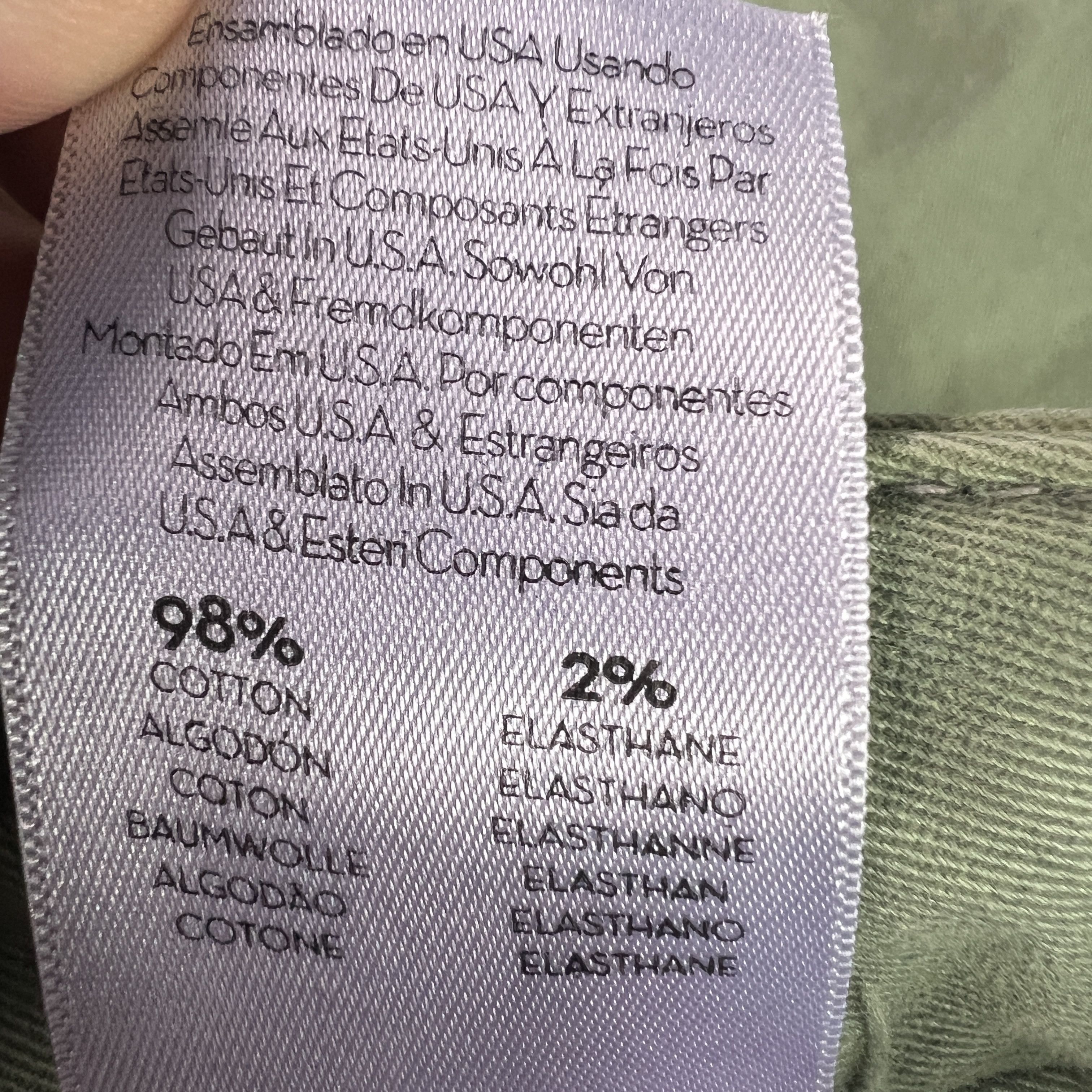 MOTHER Mother Pants Women High Rise Private Patch Pocket Ankle Fray Size 24" / US 00 / IT 34 - 10 Thumbnail