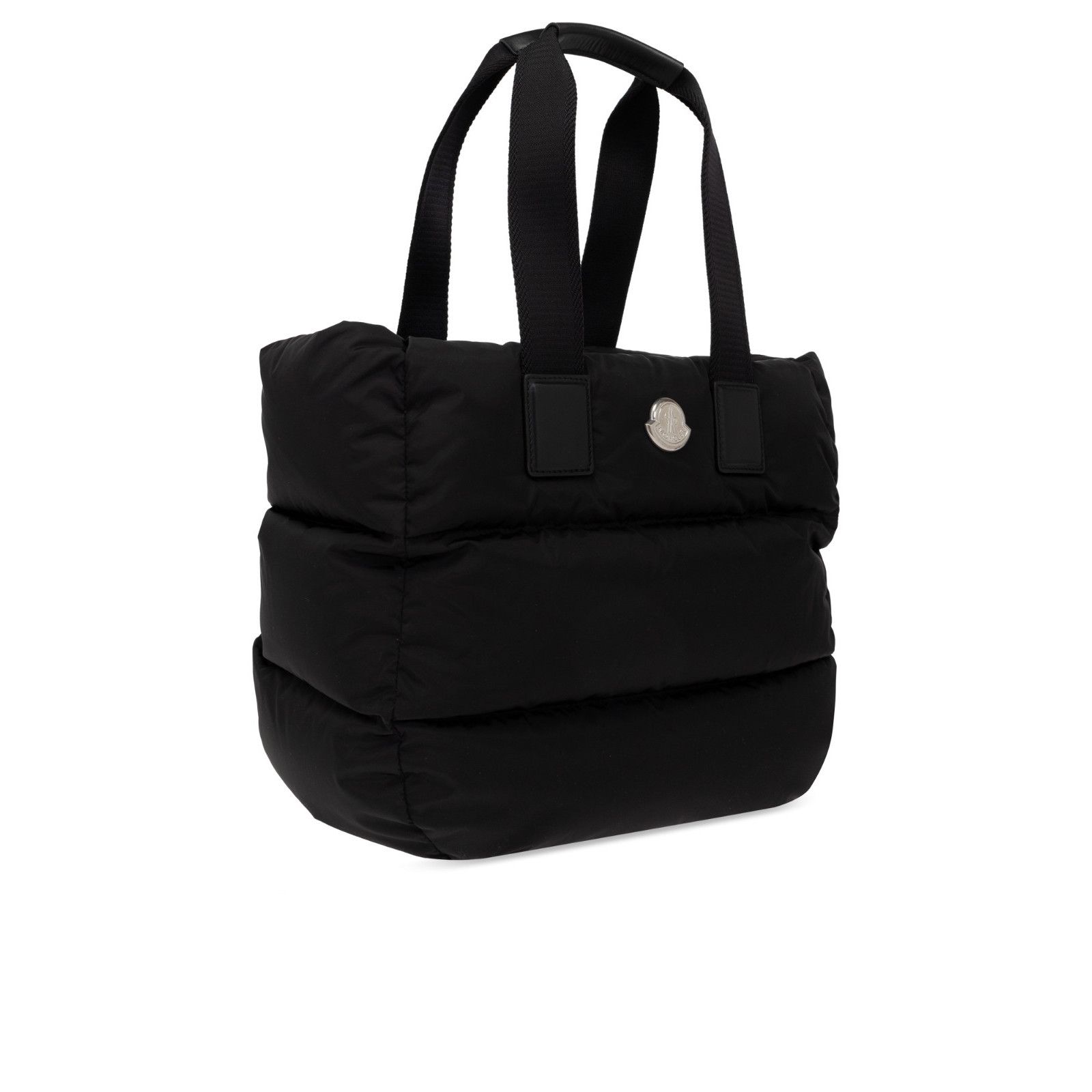 Moncler MONCLER Caradoc Shopper Quilted Black Nylon Tote Bag New Size ONE SIZE - 3 Thumbnail