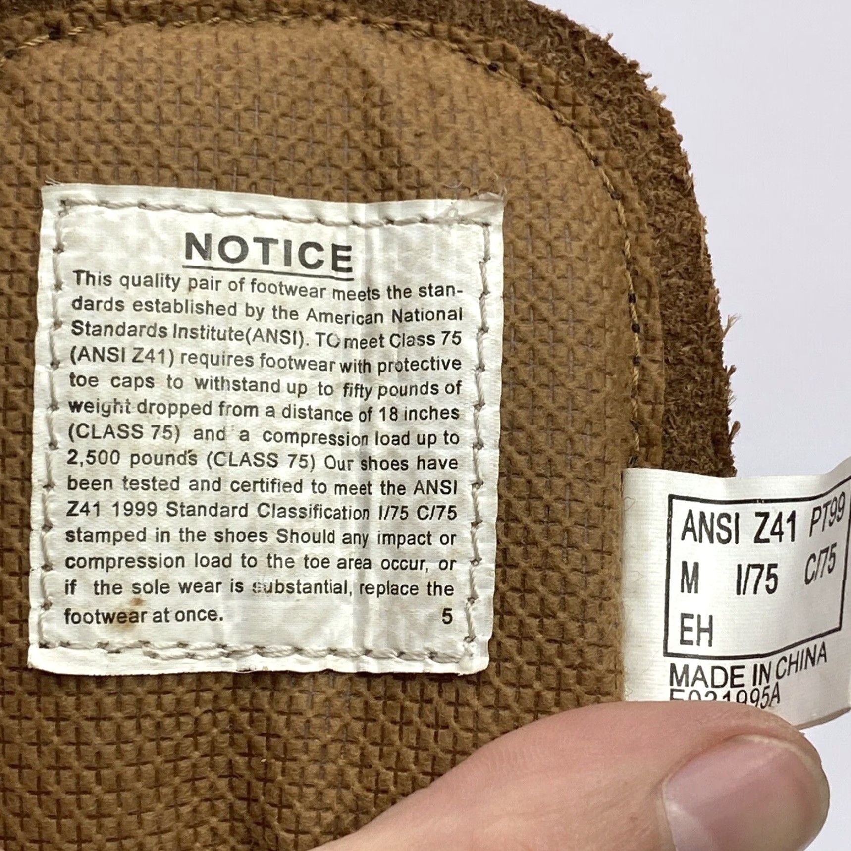 Vintage LEHIGH INSULATED TALL LINEMEN BOOTS STEEL TOE WORKBOOTS ANSI Z71 10W Leather Brown Lace Up Men Boots Size US 10 / EU 43 - 4 Thumbnail