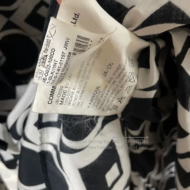 Junya Watanabe Junya Watanabe Geometric Tailored Shirt with Front and Bac Size L / US 10 / IT 46 - 9 Thumbnail
