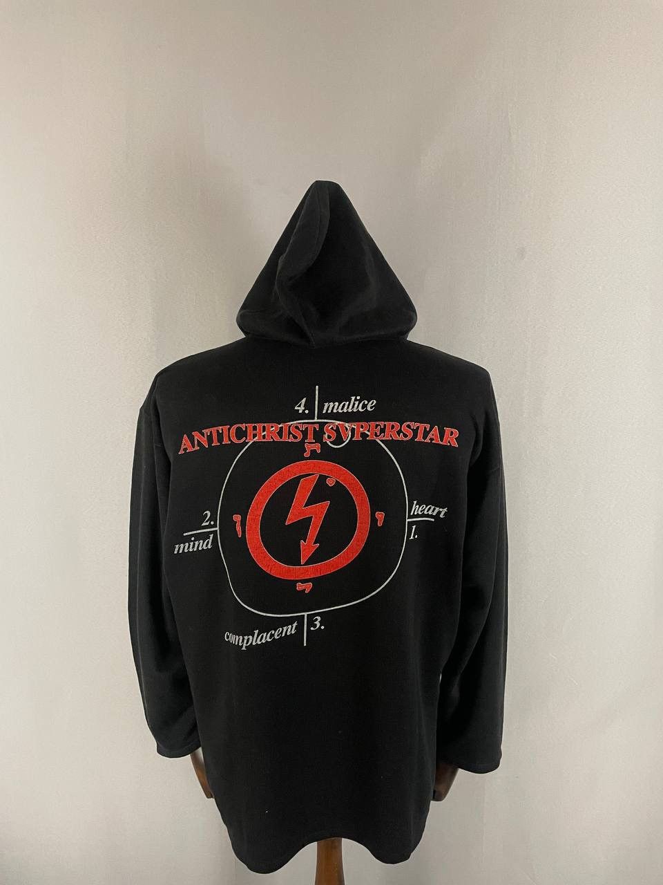Marilyn Manson Marilyn Manson Hoodie Vintage 1990s Antichrist Superstar Size US XL / EU 56 / 4 - 9 Thumbnail