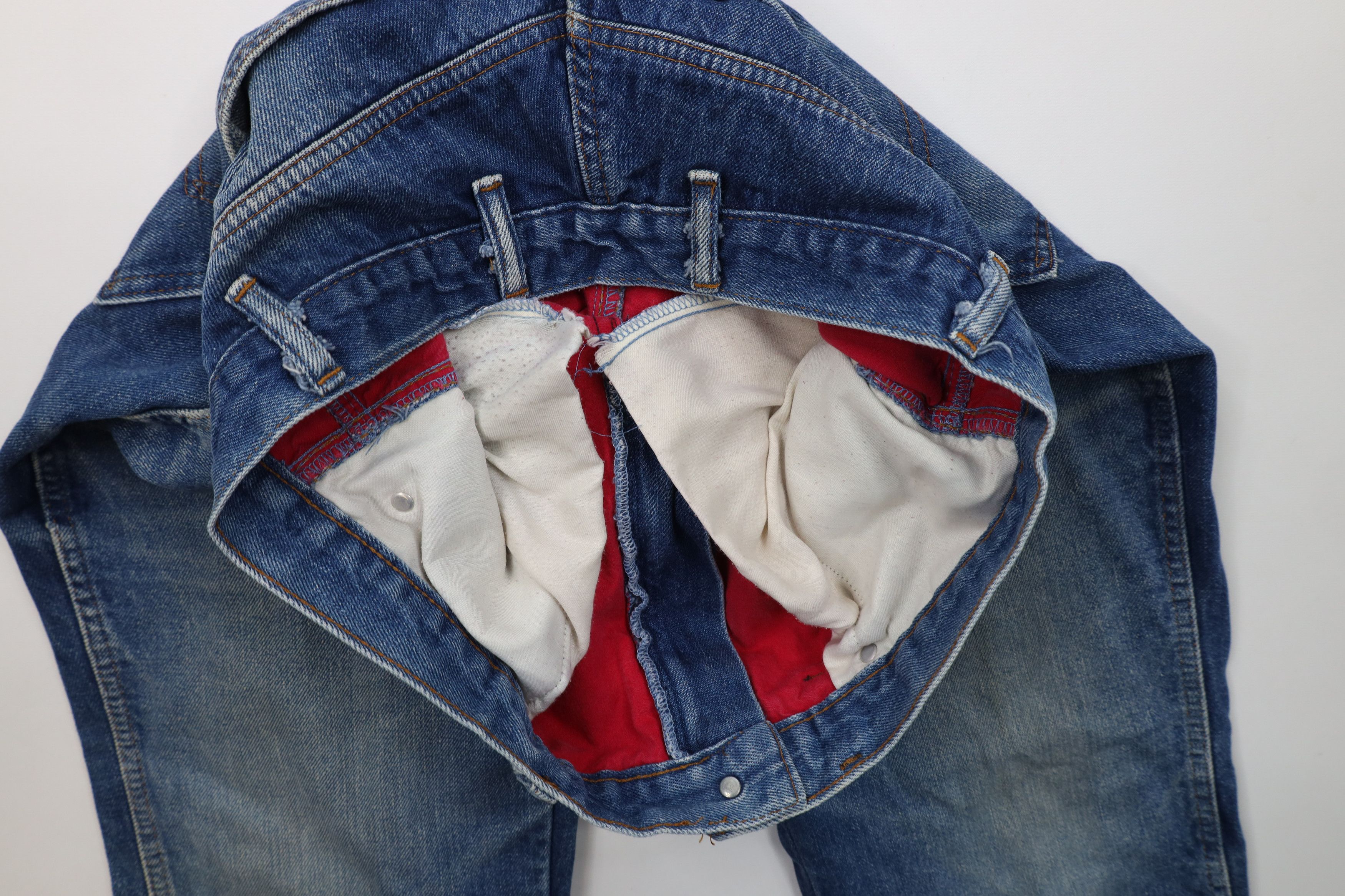 Vintage Vintage 80s 90s Gander Mountain Cloth Lined Wide Leg Jeans Size US 34 / EU 50 - 11 Thumbnail