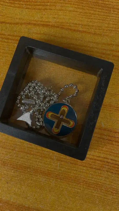 Other Cross Round Pendant Necklace Size ONE SIZE - 2 Thumbnail