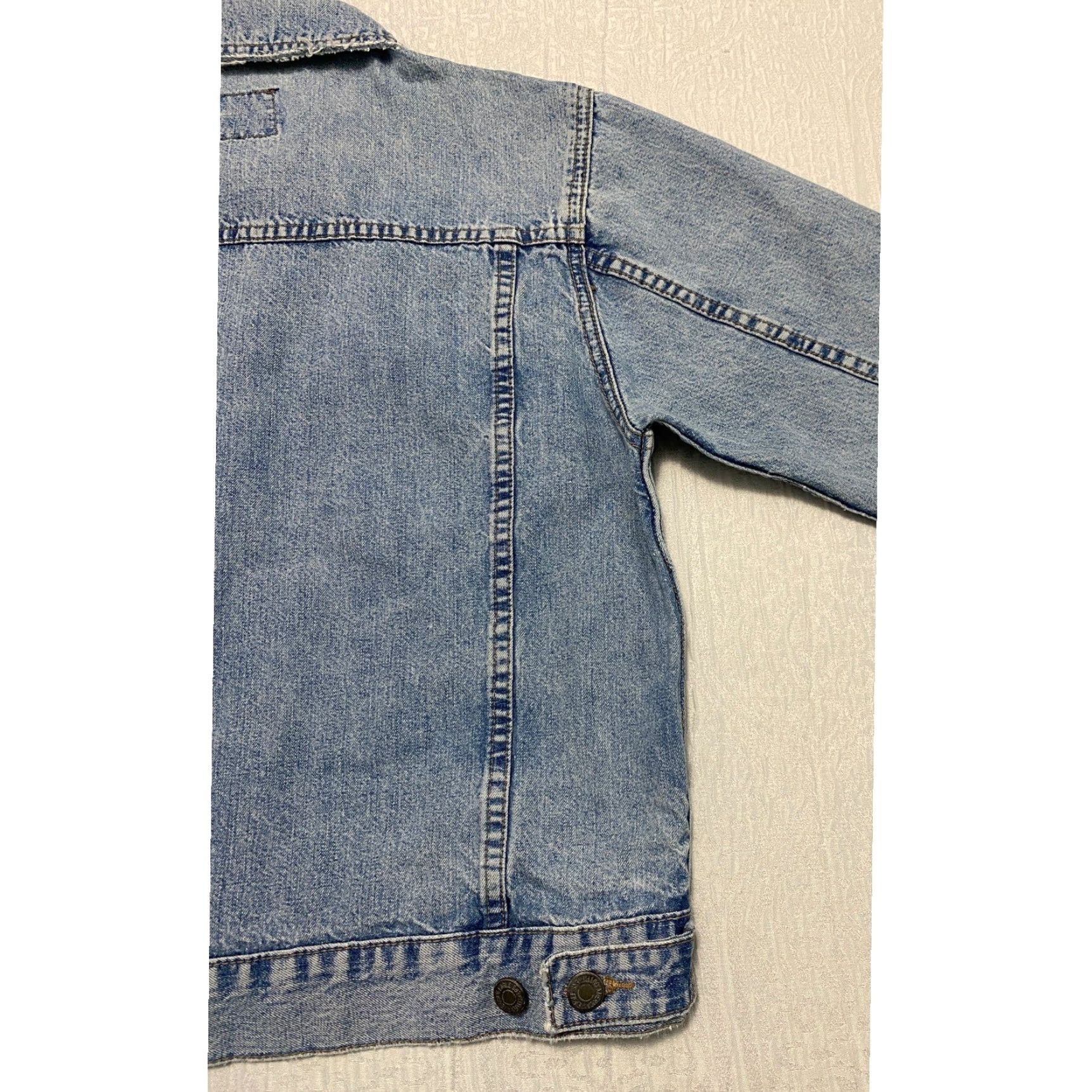 American Eagle Outfitters VINTAGE American Eagle Outfitters Denim Jacket Women M Blue Casual 90s Button Front All Seasons Pockets Logo Size M / US 6-8 / IT 42-44 - 3 Thumbnail