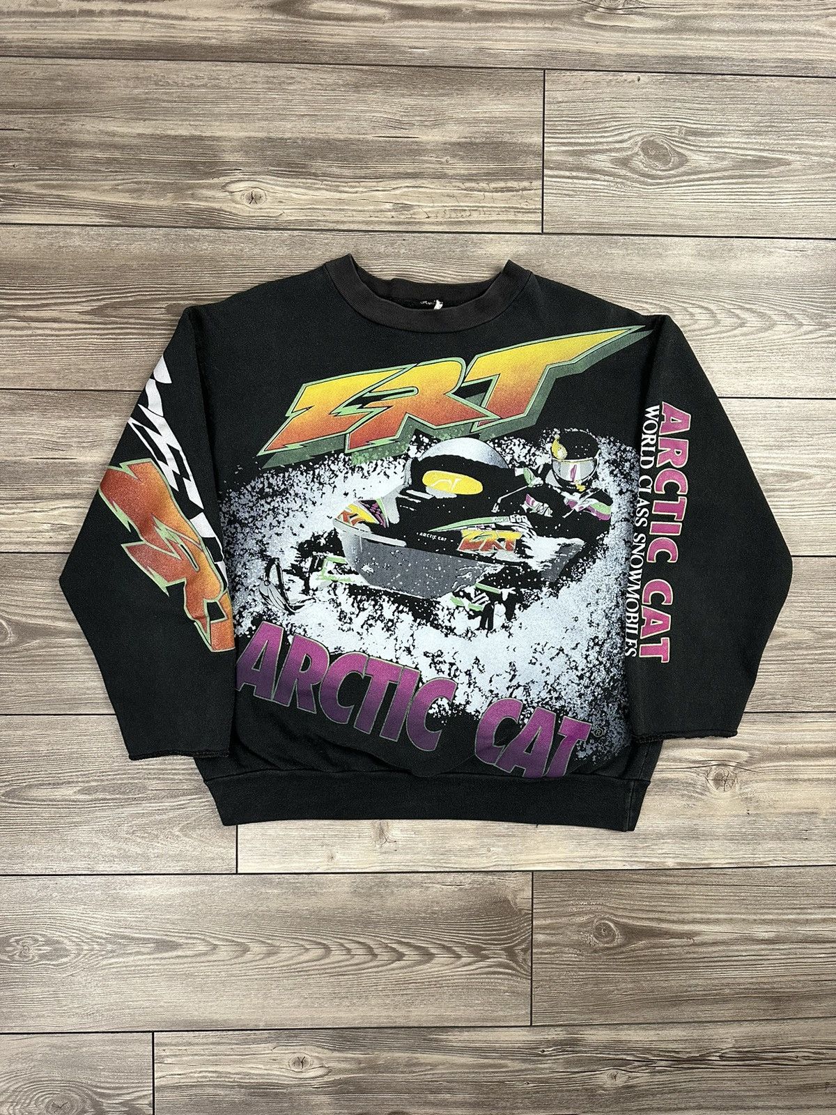 Sportswear Streetwear Vintage Vintage AOP Arctic Cat Snowmobile Crewneck Grailed