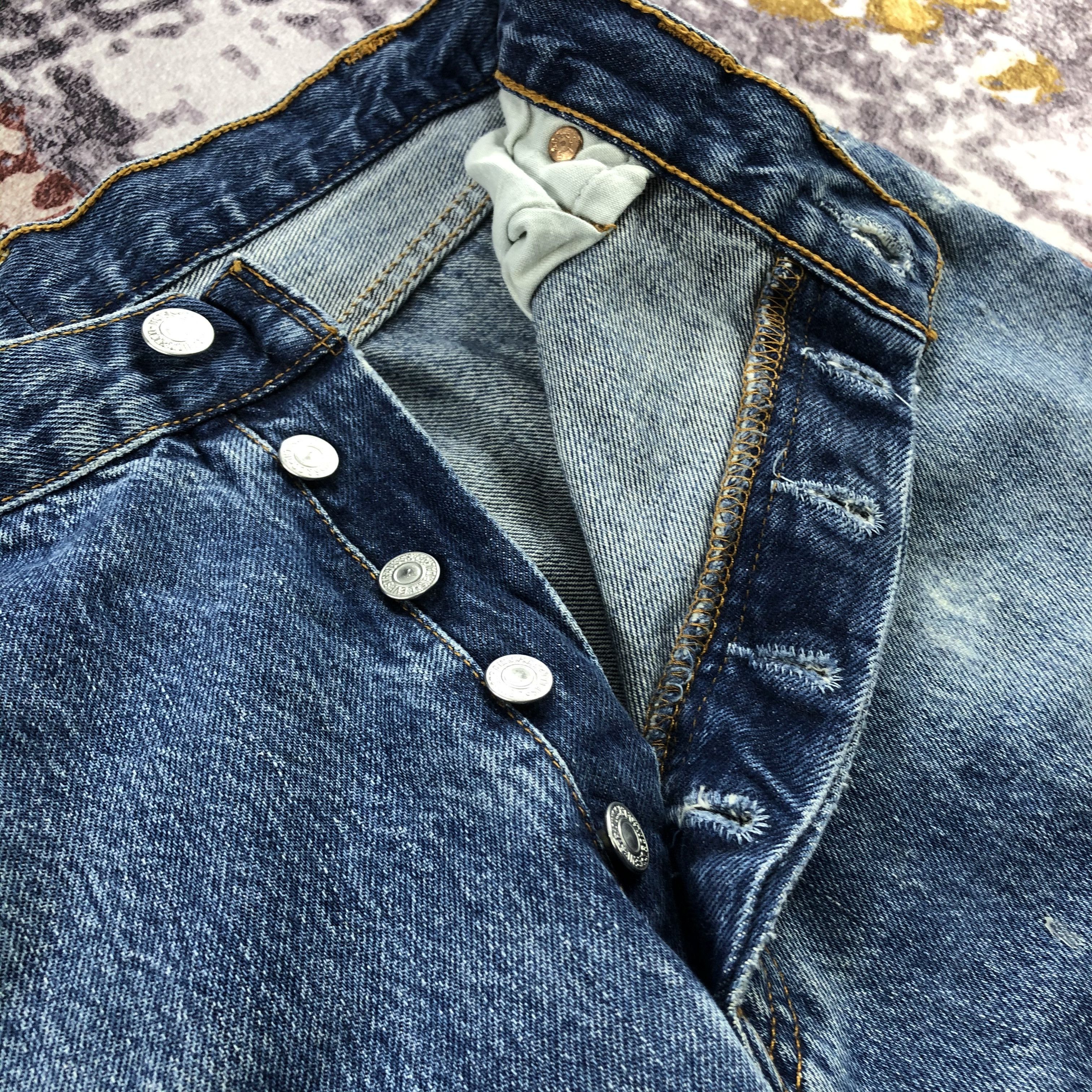 Levi's Vintage 90s Blue Wash Levis 501 Jeans-JM2183 Size US 30 / EU 46 - 15 Thumbnail