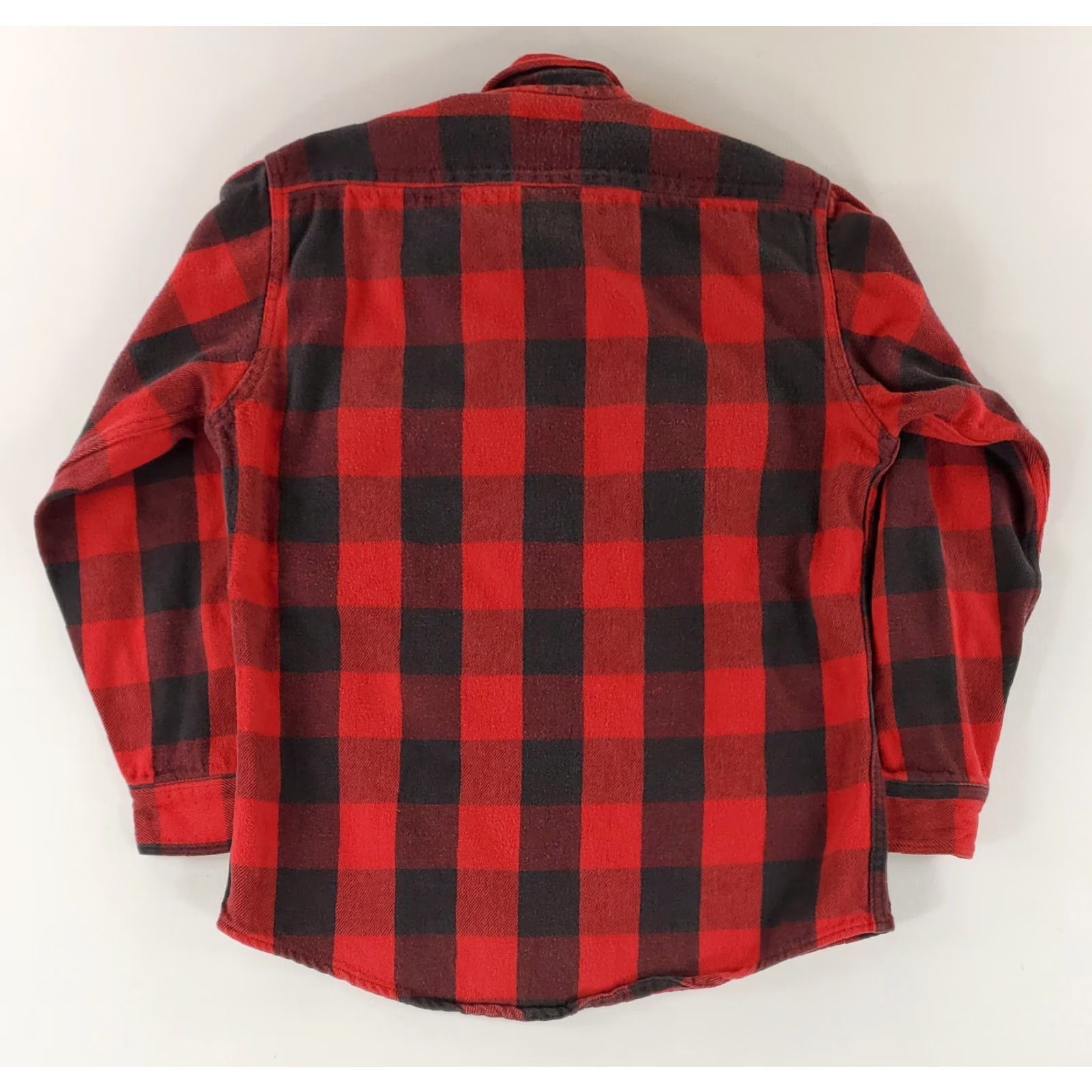 Vintage VINTAGE Osh Kosh B'gosh Shirt Buffalo Check Button Up 80s 90s Made USA Mens M Red Size US M / EU 48-50 / 2 - 3 Thumbnail