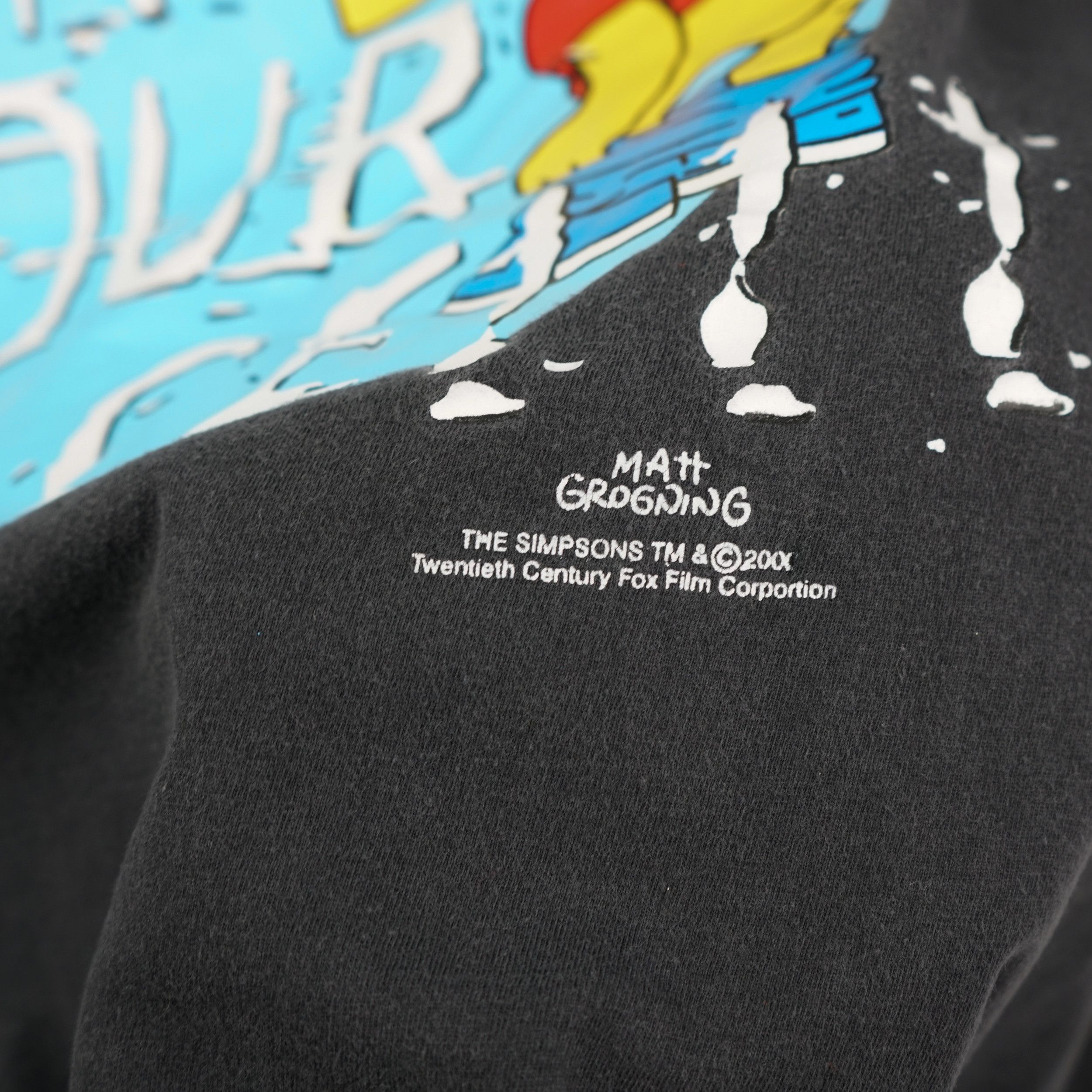 Cartoon Network × The Simpsons × Vintage Vintage 2000 Bart Simpson T-Shirt In Your Face Size US XL / EU 56 / 4 - 3 Thumbnail