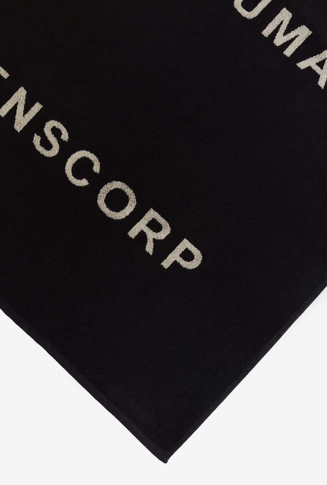 Rick Owens Last Rick Owens Black Beach Towel Size ONE SIZE - 2 Thumbnail