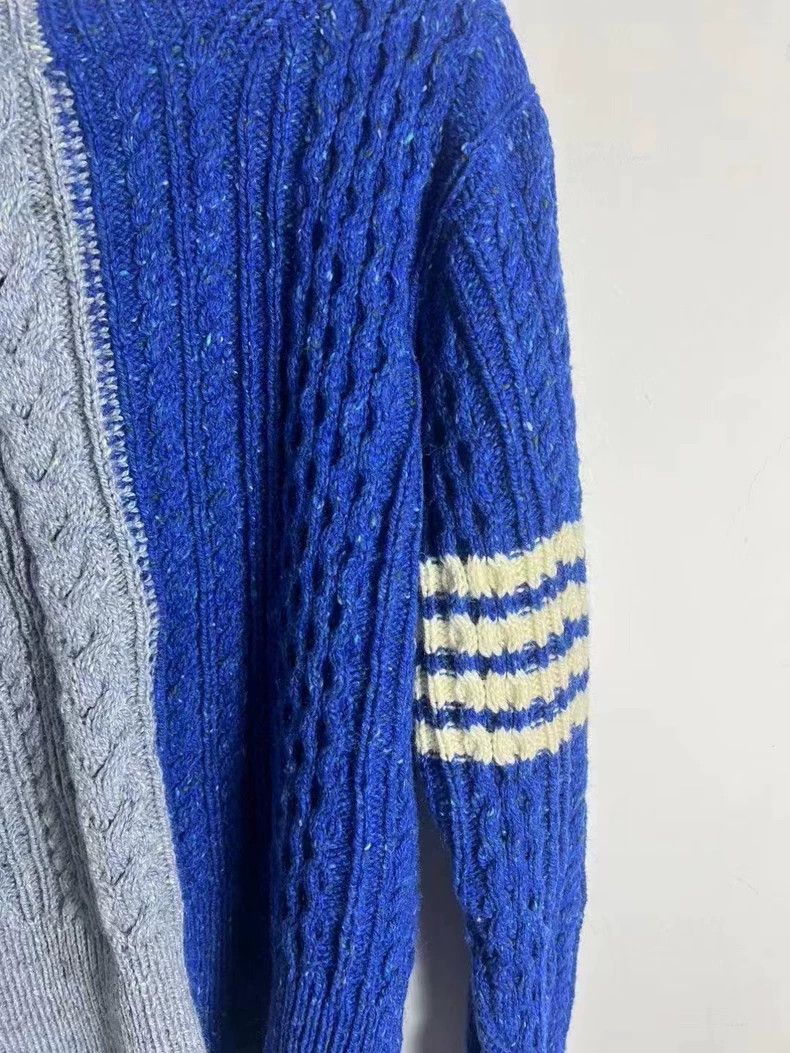 Thom Browne Thom Browne size5 Knitted ribbed sweater Size US XXL / EU 58 / 5 - 4 Thumbnail