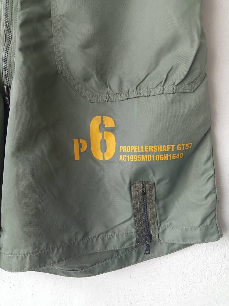 Vintage Vintage Propellershaft Multizipper Nylon Baggy Jorts Size US 29 - 3 Thumbnail
