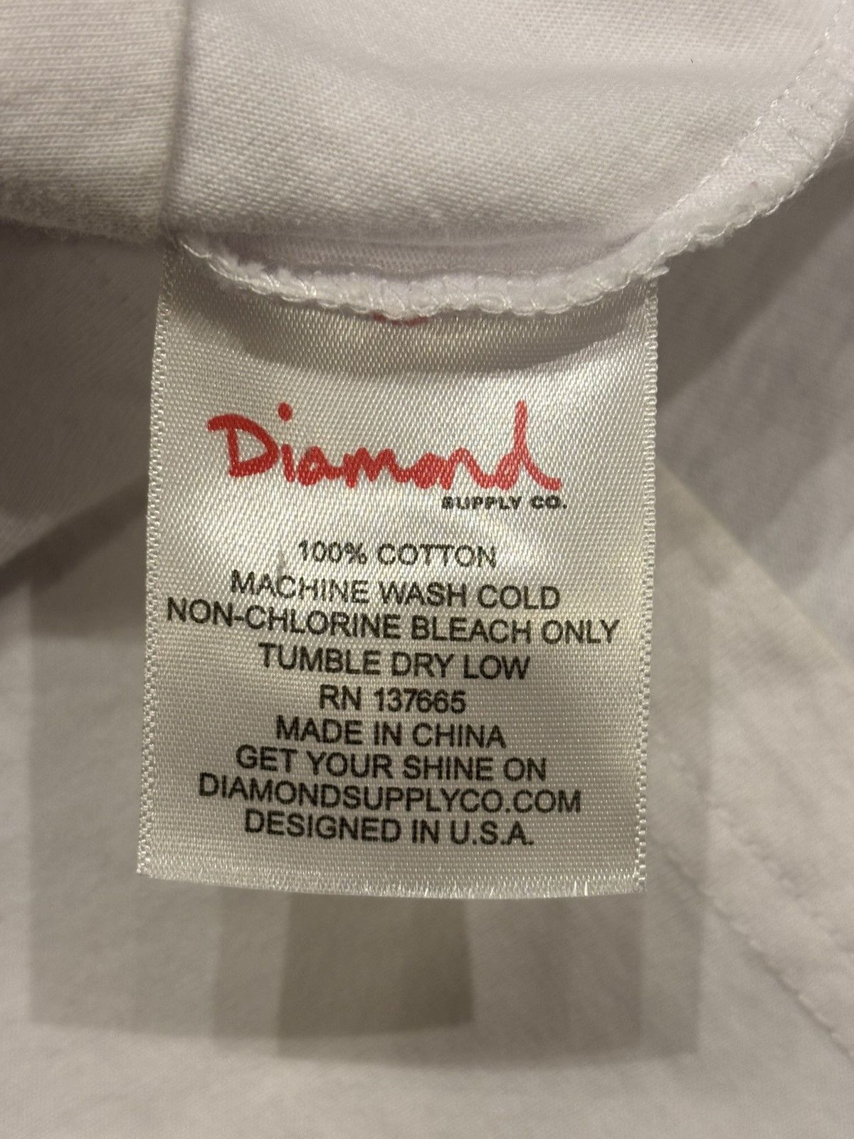 Kith Kith X Diamond Supply Co Tee Size US XS / EU 42 / 0 - 5 Thumbnail