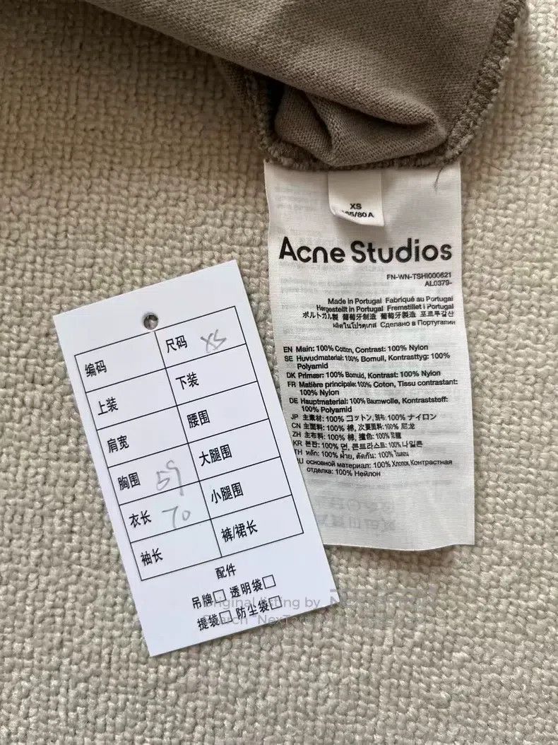 Acne Studios Acne Studios Layered Printed Loose Fit Long Sleeve Letter Size XS / US 0-2 / IT 36-38 - 4 Thumbnail