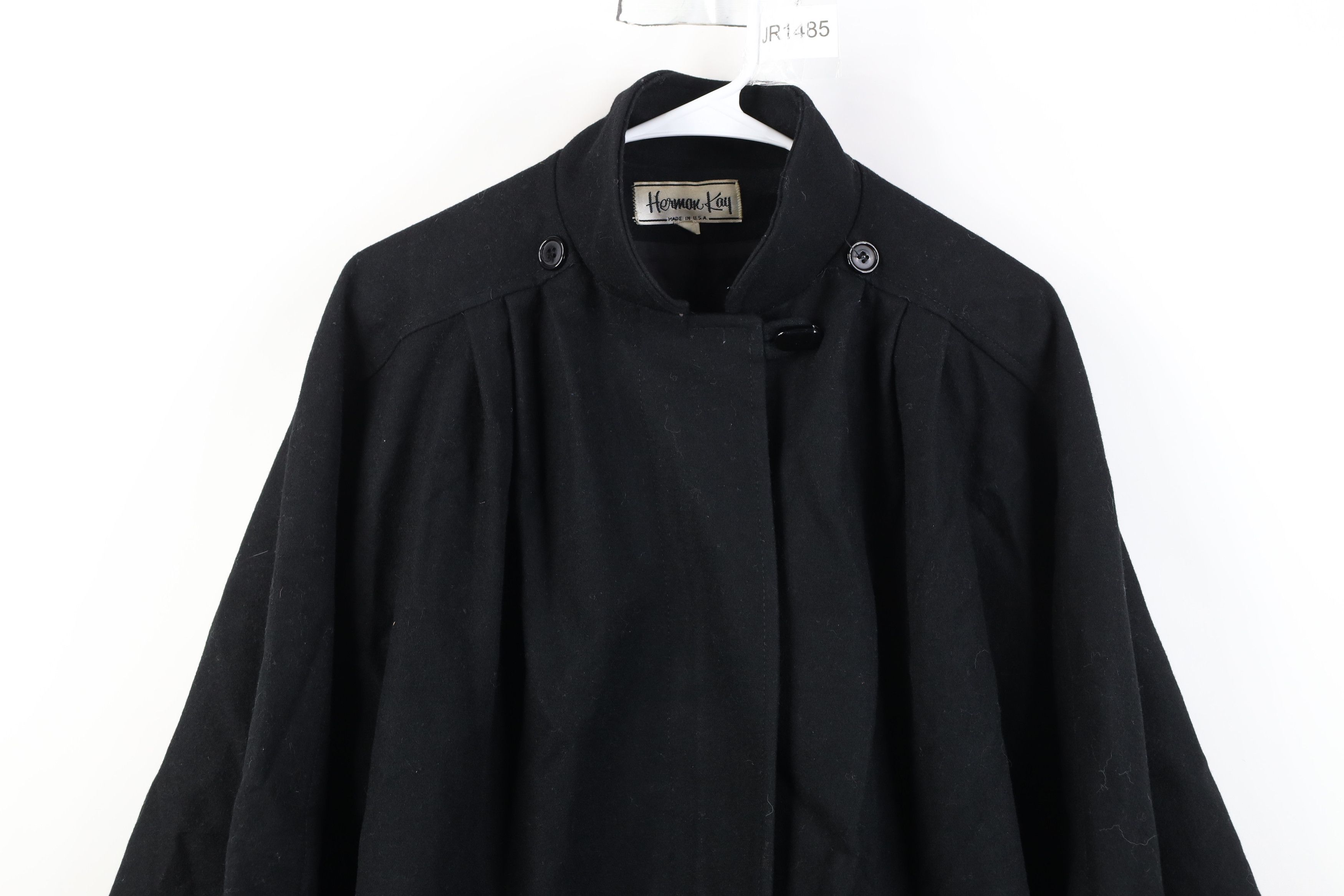 Vintage Vintage 80s 90s Streetwear Dolman Sleeve Wool Jacket Size M / US 6-8 / IT 42-44 - 2 Thumbnail