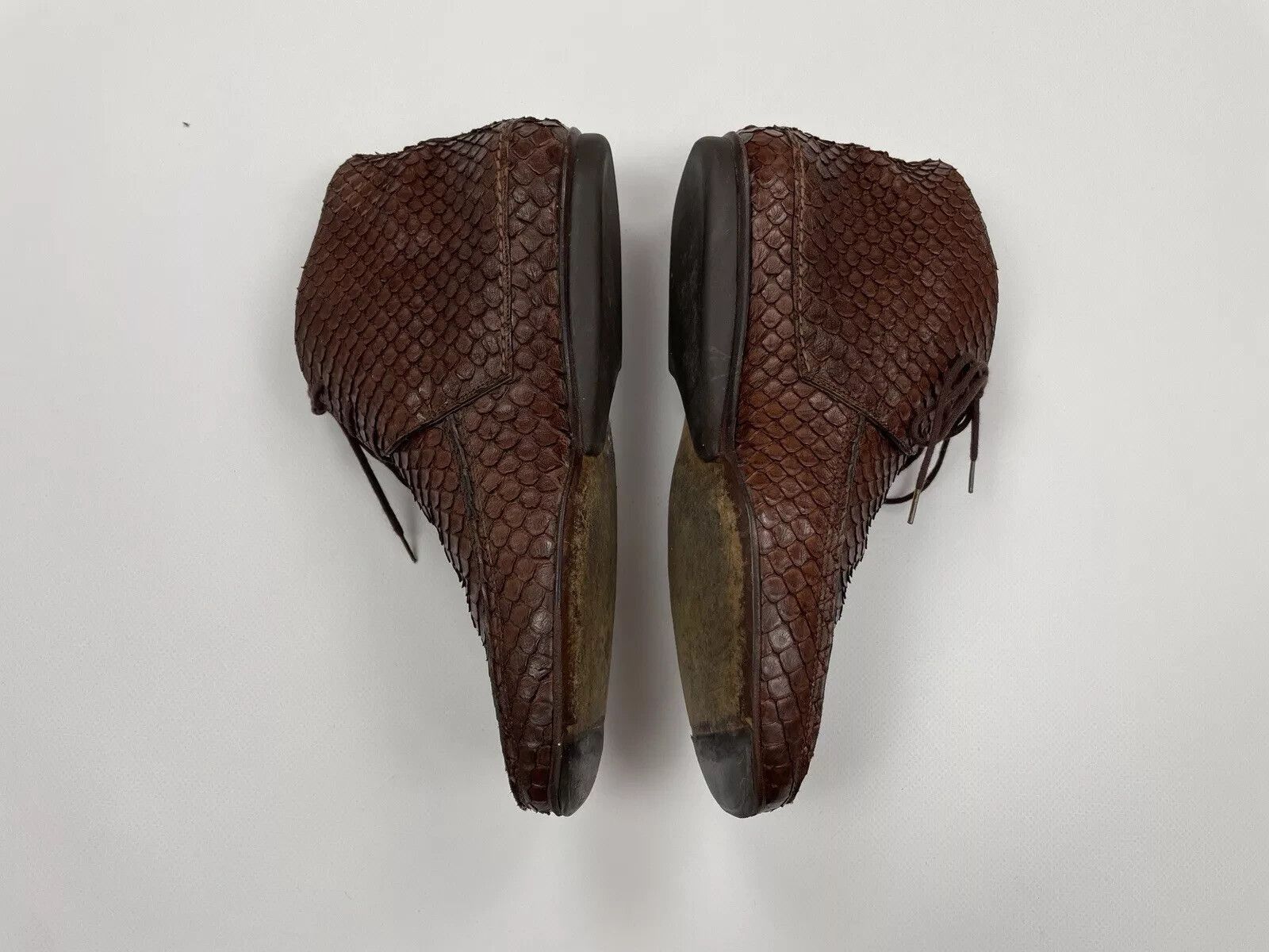 Other CESARE PACIOTTI SNAKE SKIN LEATHER ANKLE BOOTS WOMENS size 7 Size US 9.5 / IT 39.5 - 7 Thumbnail