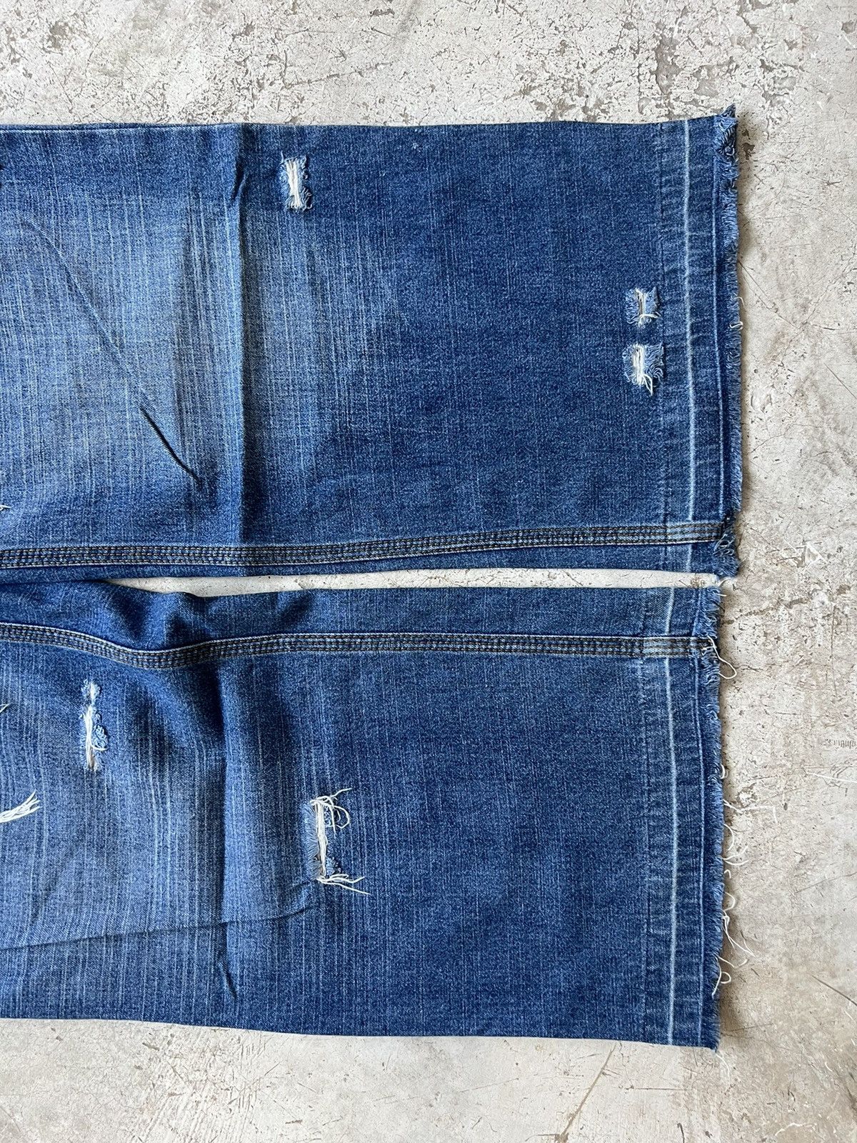 Vintage Vintage SLC Japanese Brand Baggy Distressed Pants Size US 31 - 5 Thumbnail