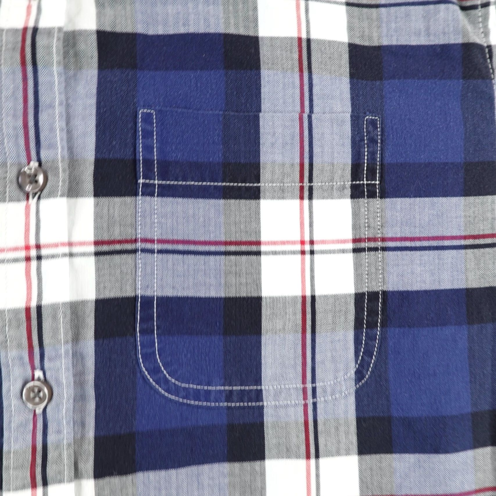 Barbour Barbour Shirt Womens 8 Blue Plaid Button-Up Long Sleeve Casual Blouse Outdoor Size M / US 6-8 / IT 42-44 - 3 Thumbnail