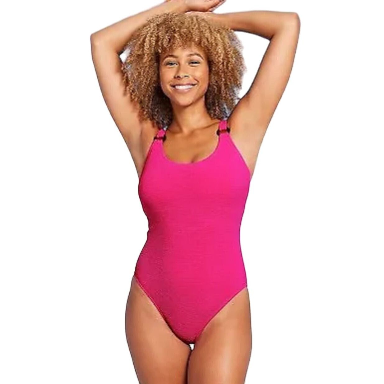 Other Shade & Shore - Women's Square Neck Ducker High Leg One Piec Size ONE SIZE - 1 Thumbnail