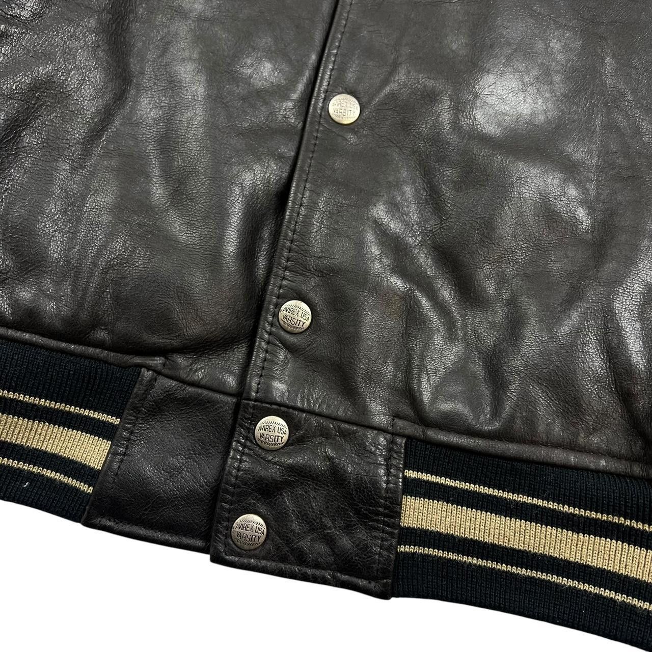 Avirex Vintage Avirex USA Bobcats football leather jacket - Medium Size US M / EU 48-50 / 2 - 5 Thumbnail