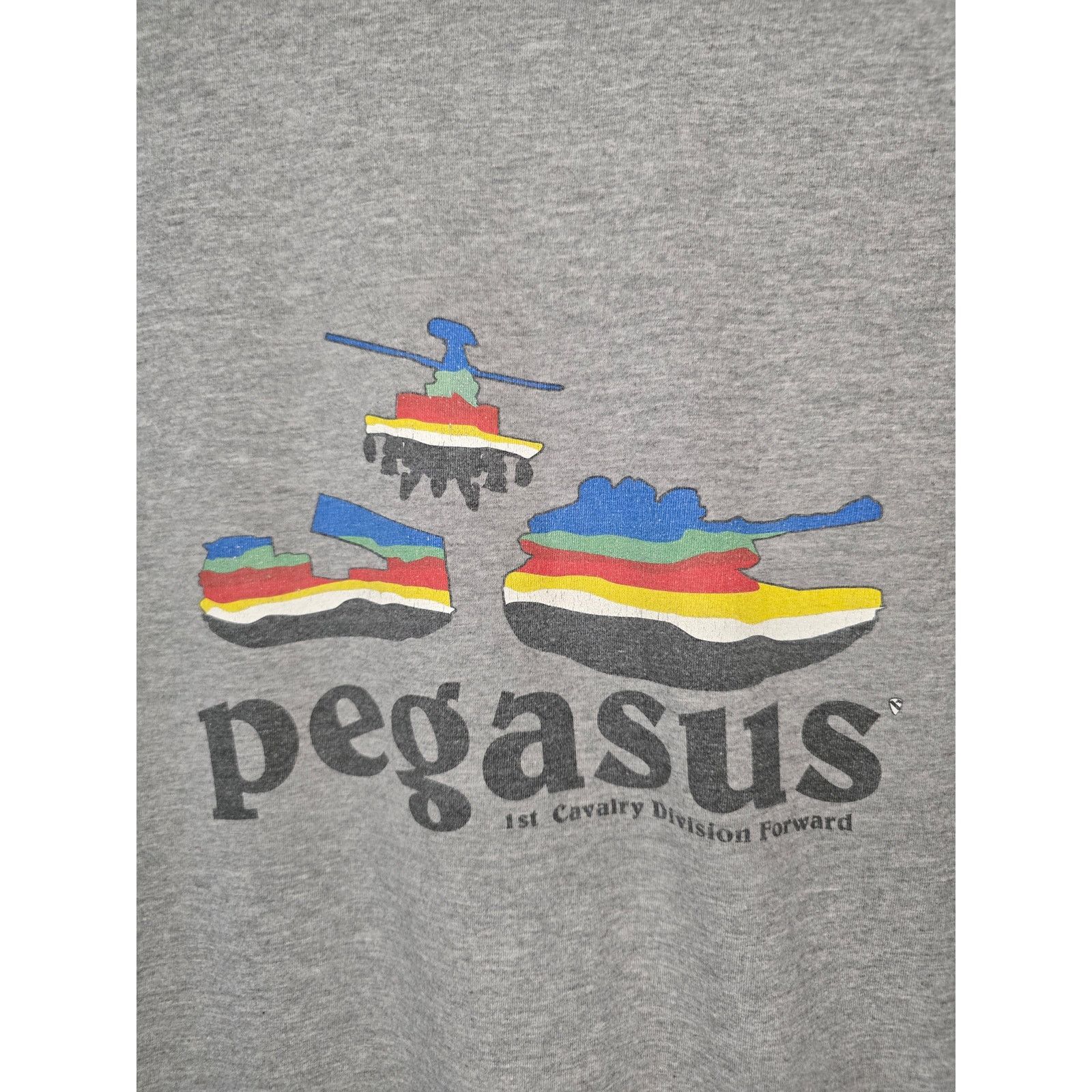 Other Pegasus 1st Cavalry Division Forward Military Tank XL Shirt Size US L / EU 52-54 / 3 - 2 Thumbnail