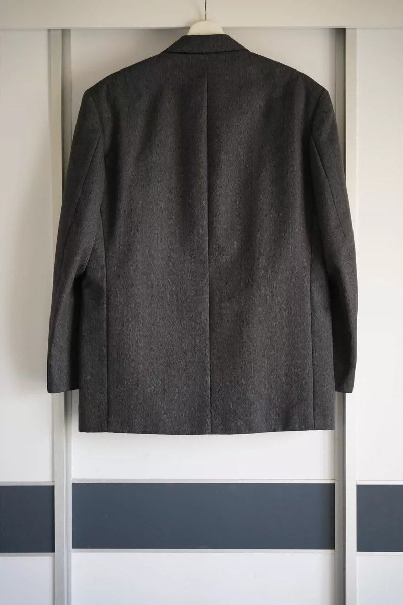 Yohji Yamamoto Yohji Yamamoto Yohji Yamamoto 90s Gray Wool Suit Jacket Size US M / EU 48-50 / 2 - 2 Thumbnail