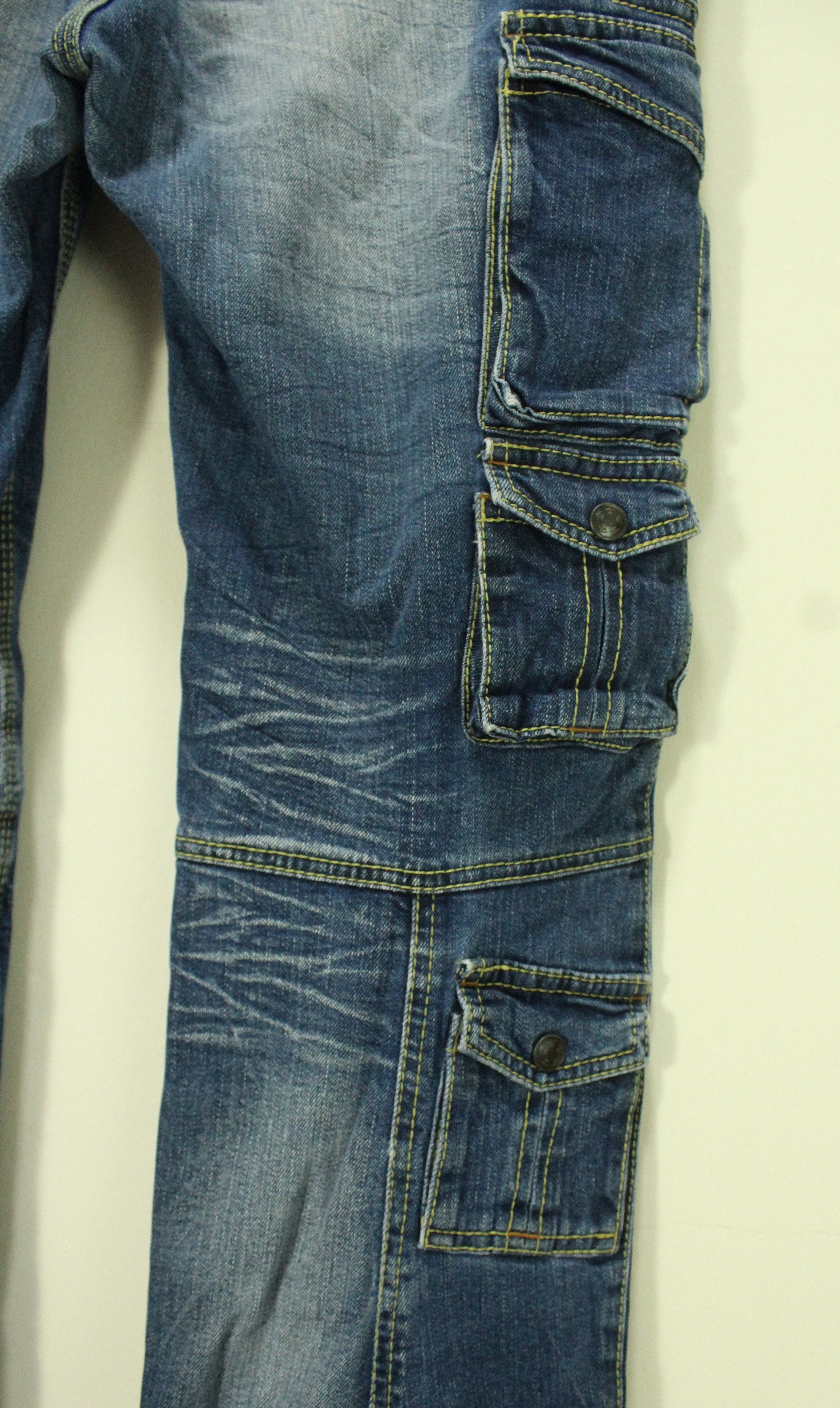 If Six Was Nine SICK 🔥 13 Pockets NICOLE CLUB FOR MEN Denim Stretchy Size US 33 - 13 Thumbnail