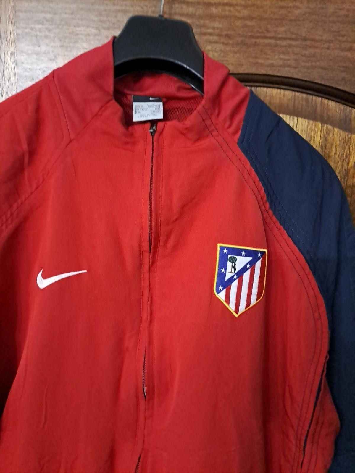 Nike 2004-05 Atletico Madrid Nike Track Jacket Drill Size Xl Size ONE SIZE - 3 Thumbnail