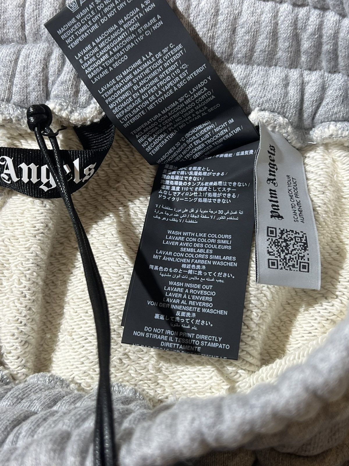 Palm Angels Palm Angels Pirate Bear Grey Sweatshort Size US 33 - 6 Thumbnail