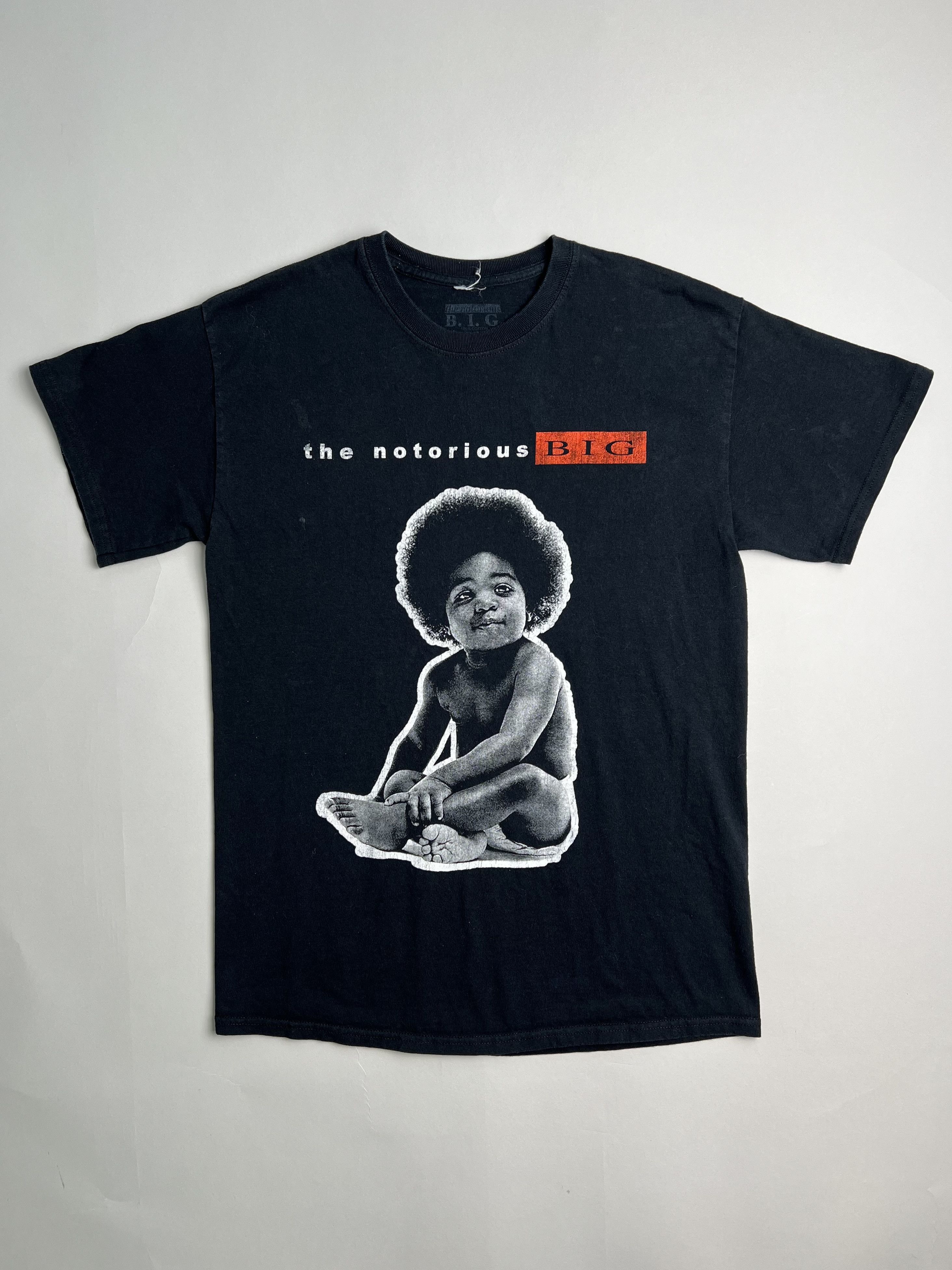Band Tees × Rap Tees NOTORIOUS BIG T-SHIRT BLACK MEDIUM Size US M / EU 48-50 / 2 - 1 Thumbnail