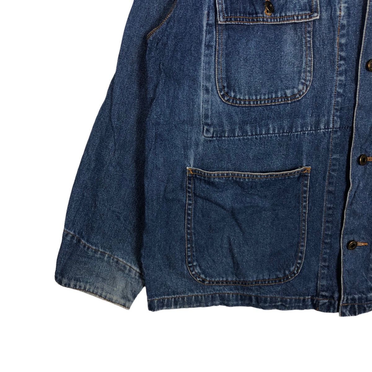 Japanese Brand 🔥90’s Denim Chore Work Jacket Machope Toyo Enterprise Size US L / EU 52-54 / 3 - 4 Thumbnail