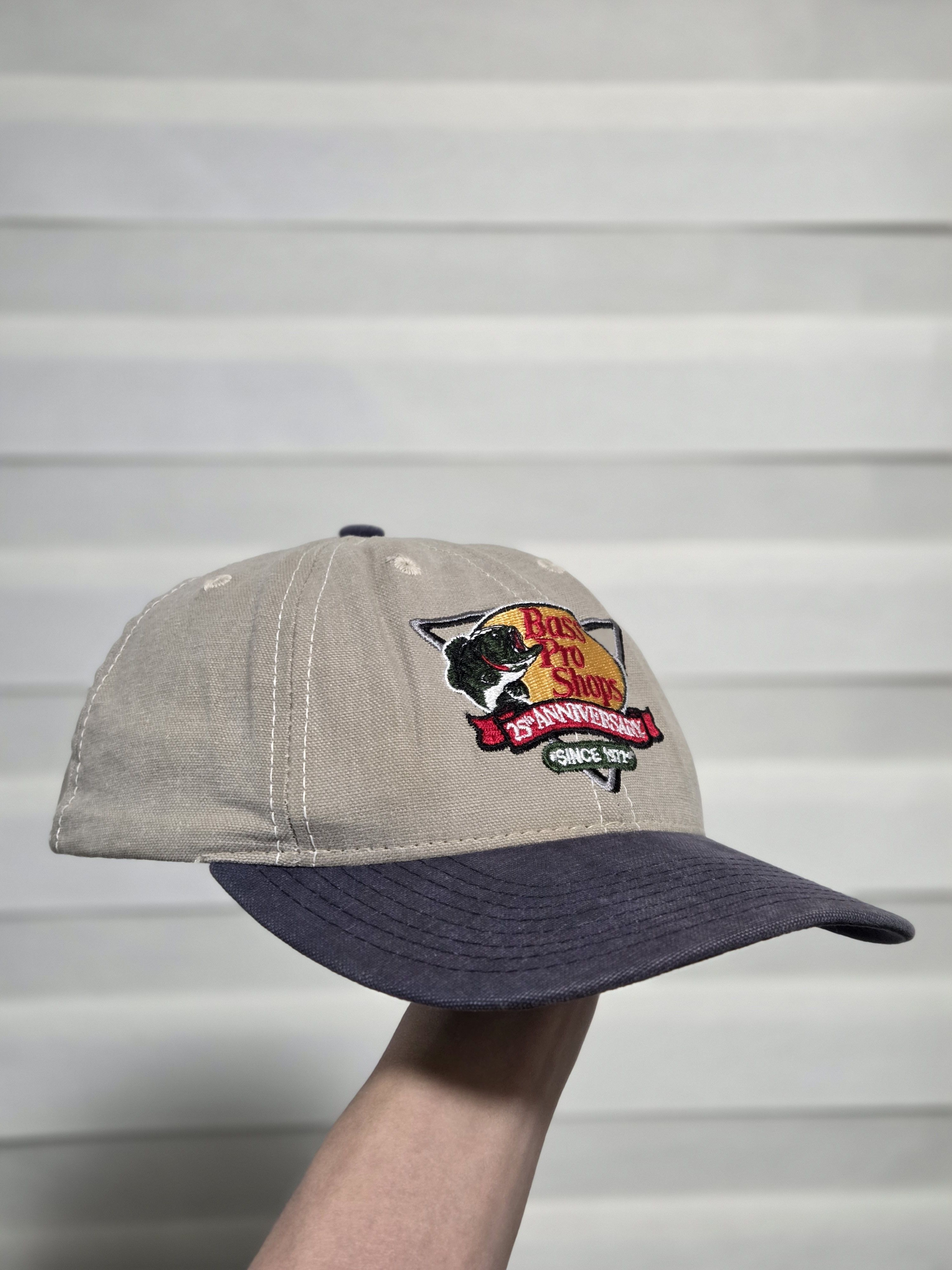 Bass Pro Shops VTG MADE IN USA Bass Pro Shops 25th Anniversary hat cap Size ONE SIZE - 4 Thumbnail