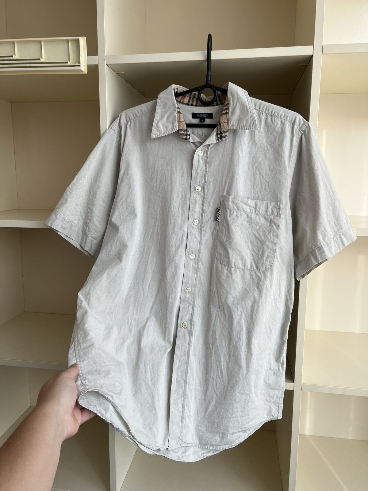 Burberry Vintage Burberry London Shirt Size M Size US XL / EU 56 / 4 - 6 Thumbnail