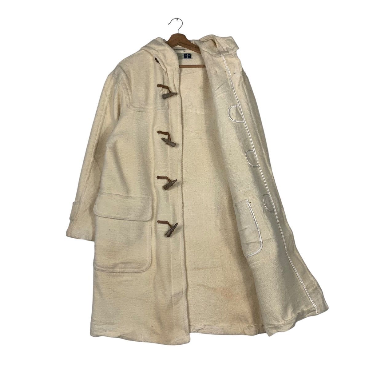 Gloverall Vintage GLOVERALL England Wool Hooded Duffle Coat #1417-C64 Size US S / EU 44-46 / 1 - 10 Thumbnail