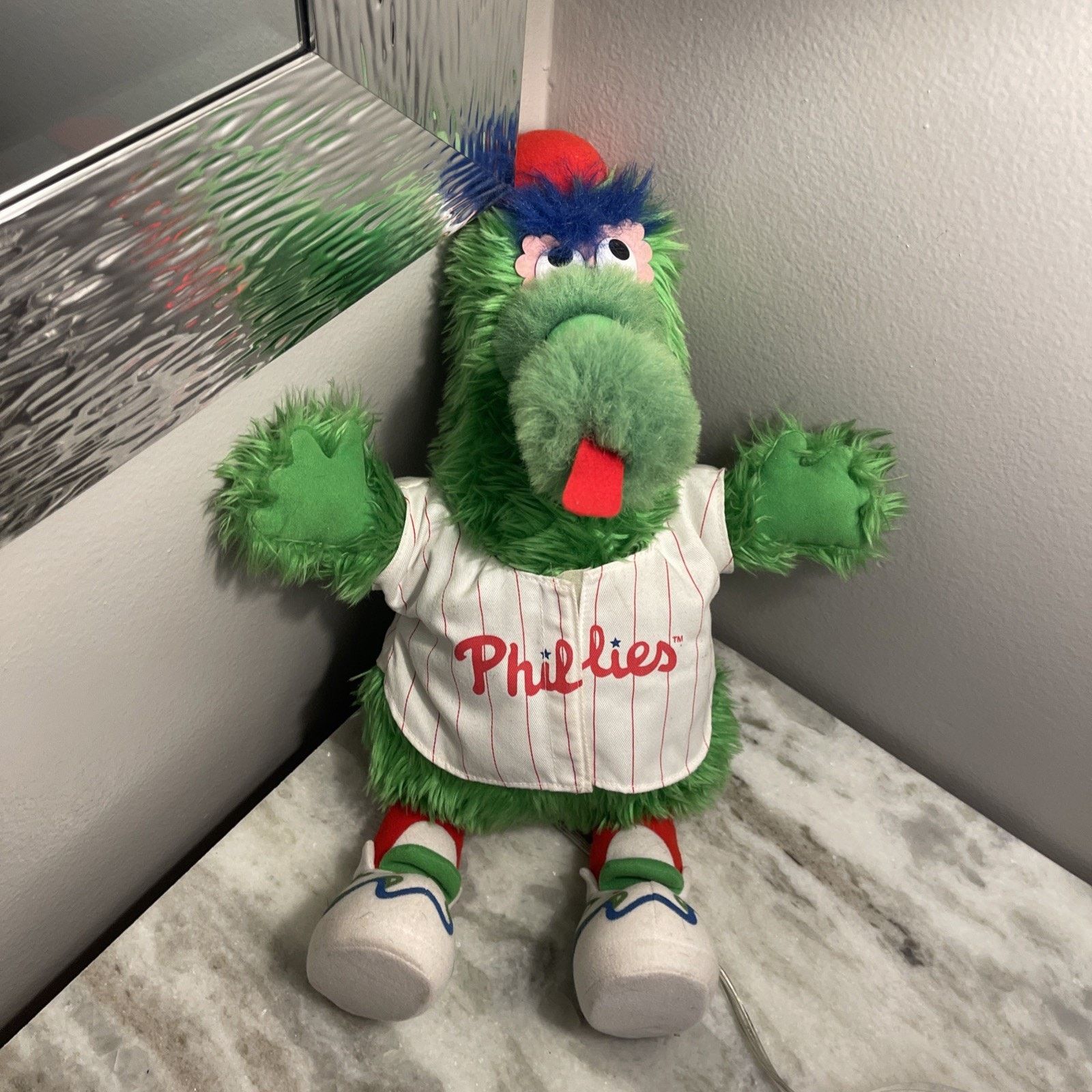 Vintage 18" Build-A-Bear Philadelphia Phillies Phanatic Plush Jersey Size ONE SIZE - 7 Thumbnail