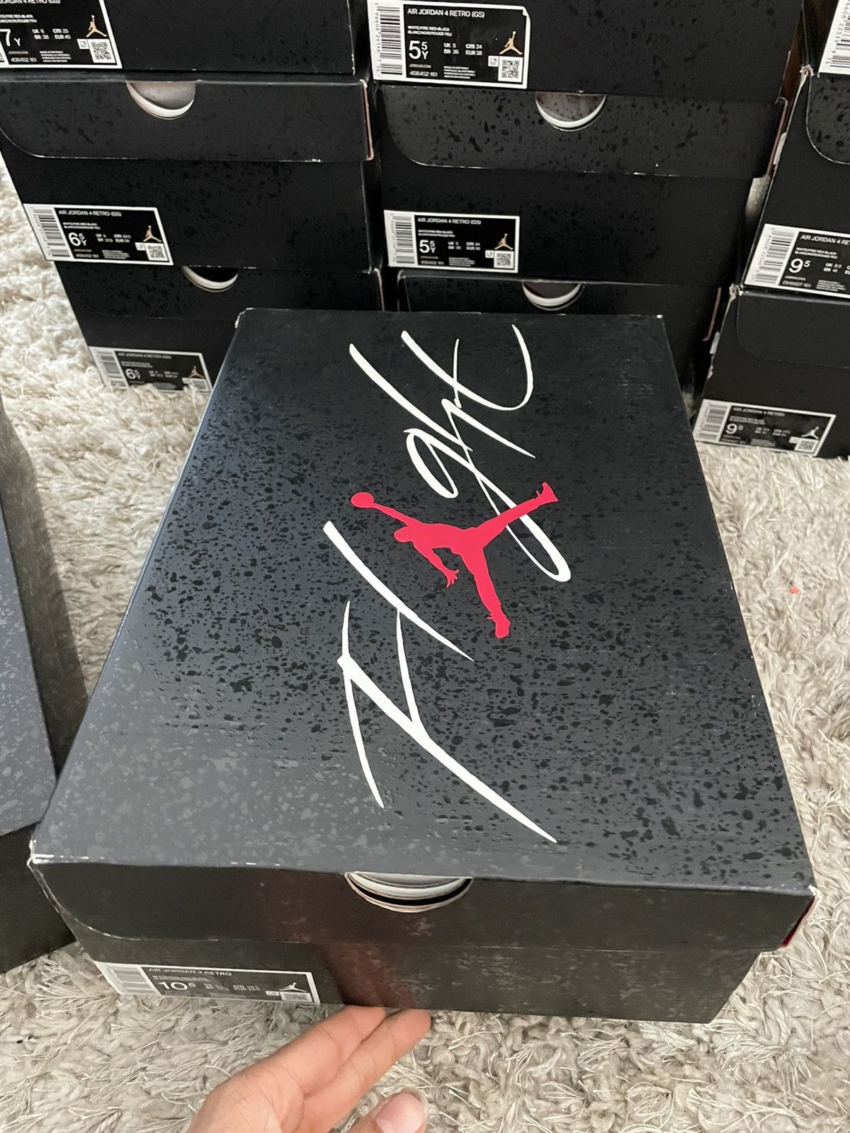 Jordan Brand Jordan 4 Red Cement Size US 10.5 / EU 43-44 - 10 Thumbnail