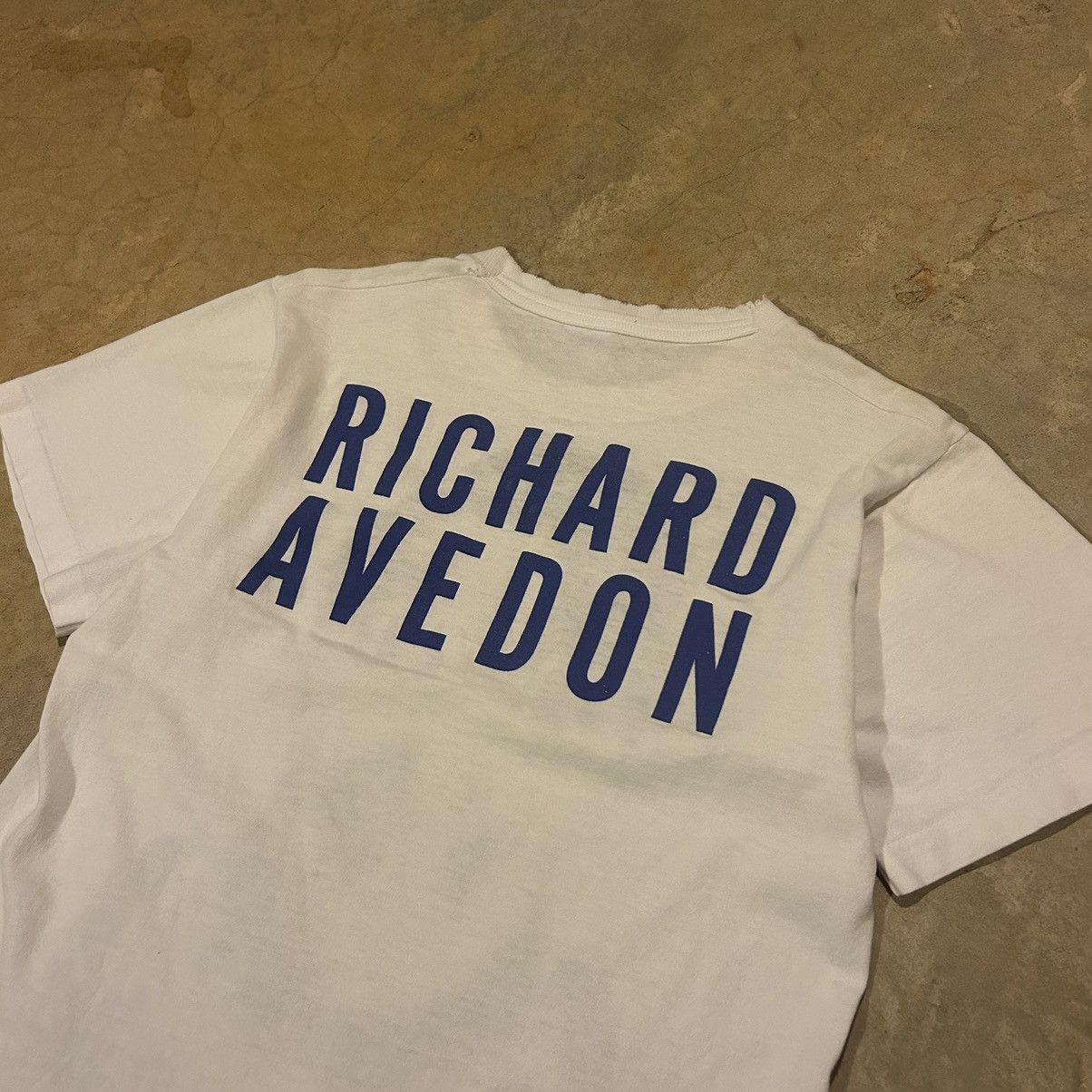 Japanese Brand × Vintage Crazy Vintage 90s Richard Avedon Joe Piro Art Portrait Tee Size US S / EU 44-46 / 1 - 7 Thumbnail