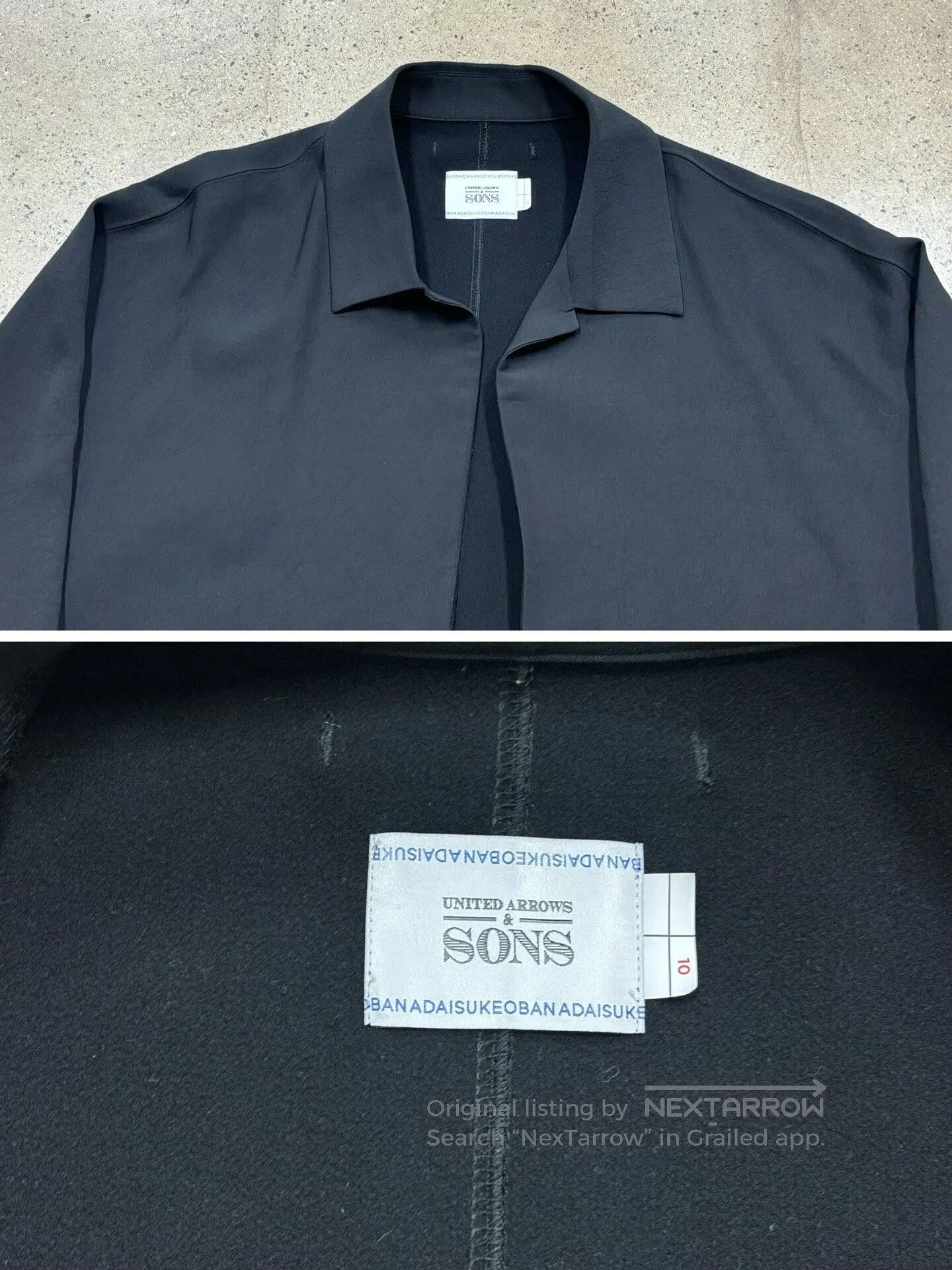 United Arrows Daisuke Obana x UNITED ARROWS Robe Coat. Size US L / EU 52-54 / 3 - 4 Thumbnail